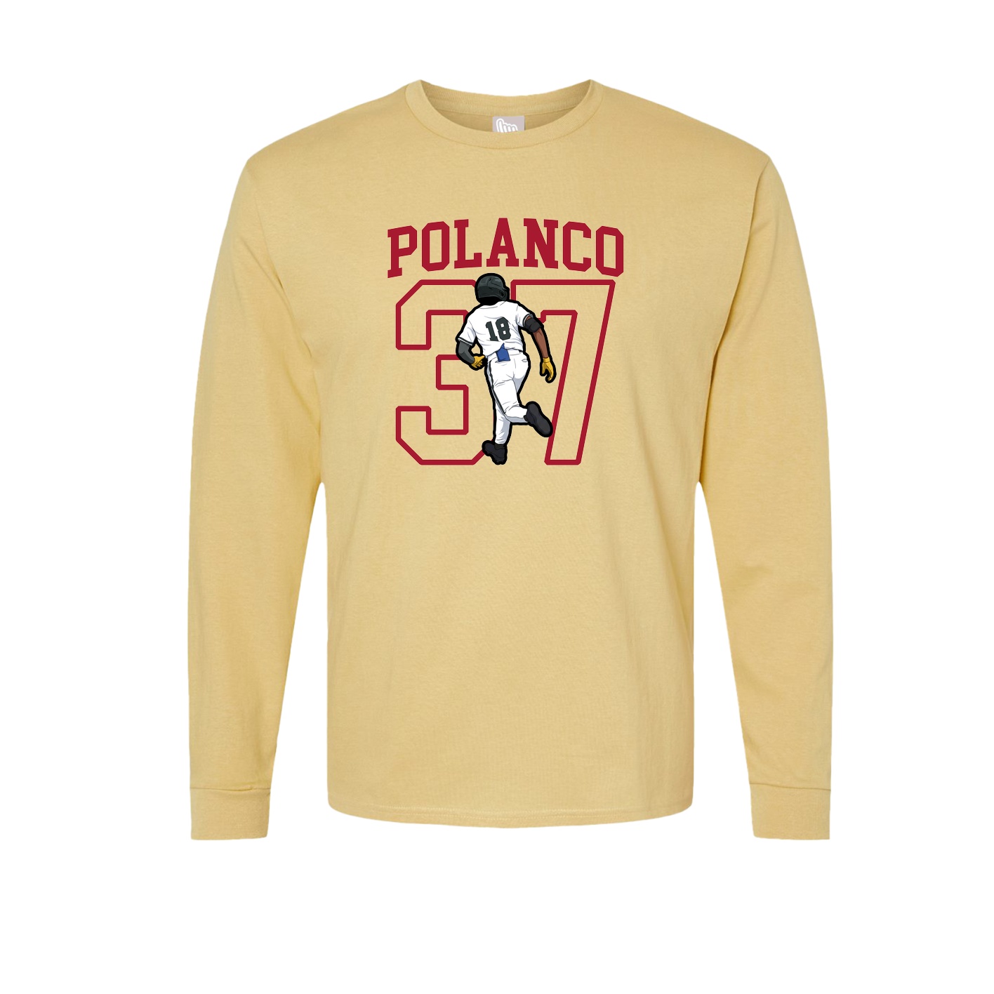Long Sleeve Tee — Shirsey in Vegas Gold