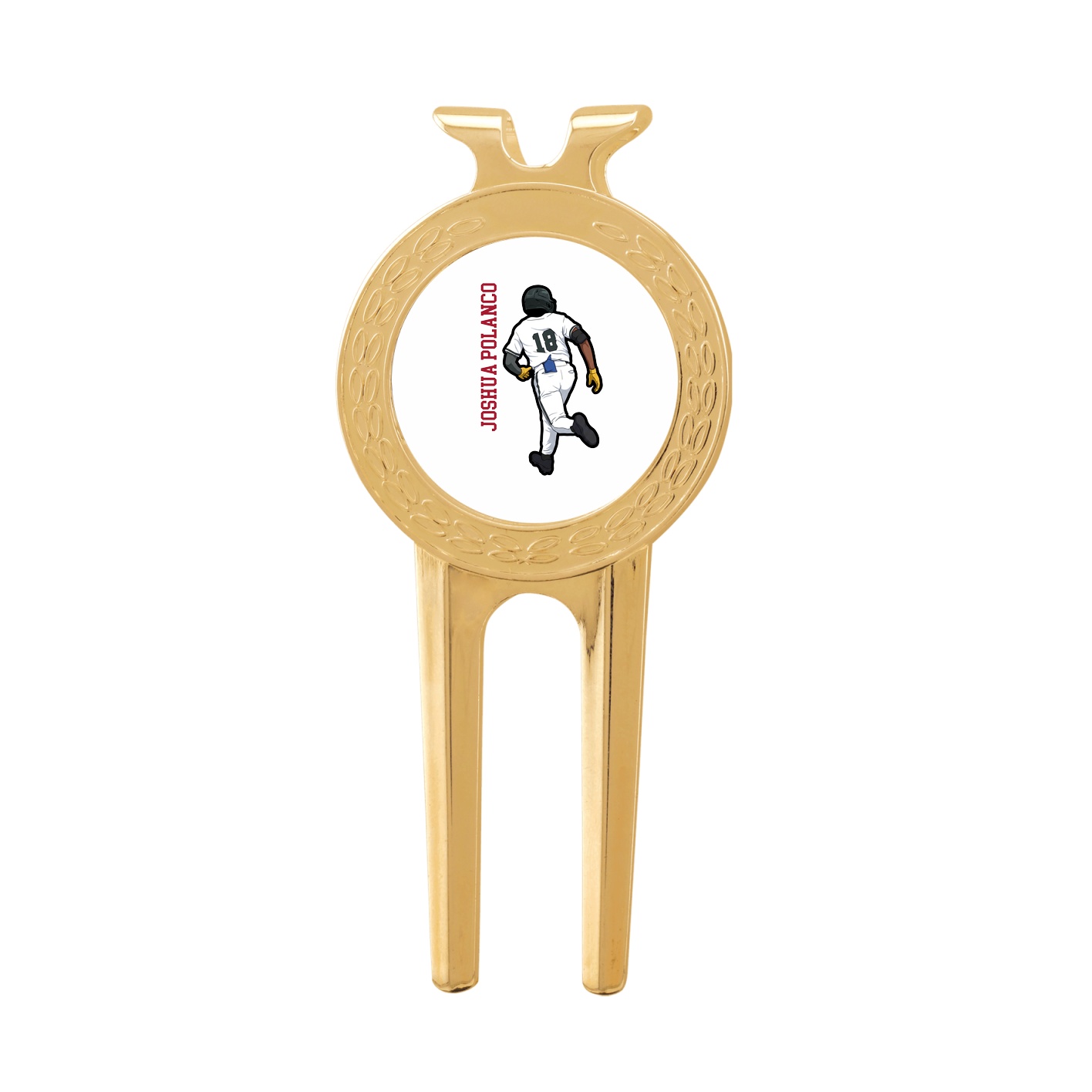 Divot Tool with Ball Marker — Name Vertical in Classic