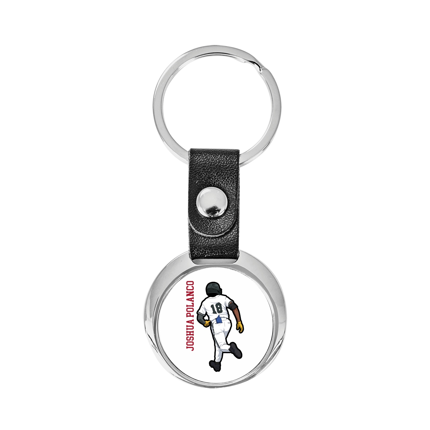 Key Chain — Name Vertical in Classic