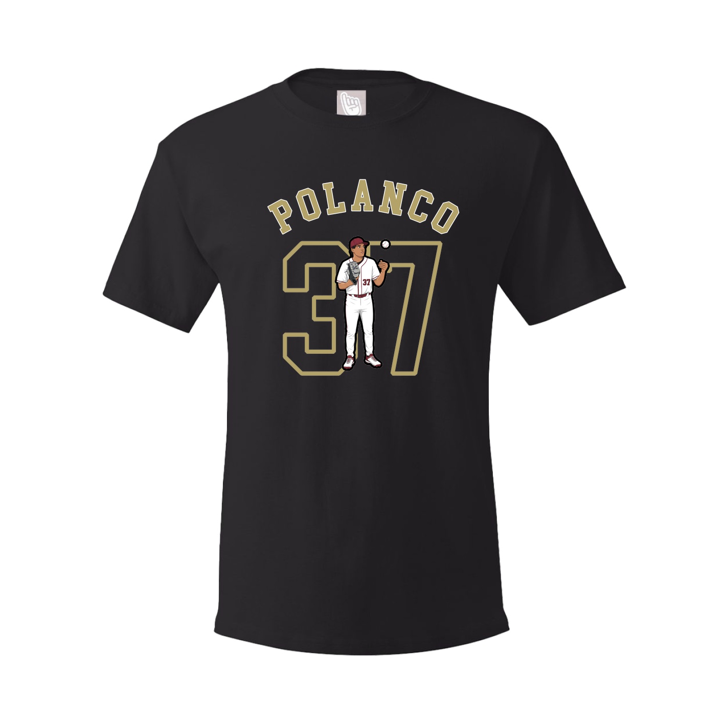 Youth Tee — Shirsey Arch in Black