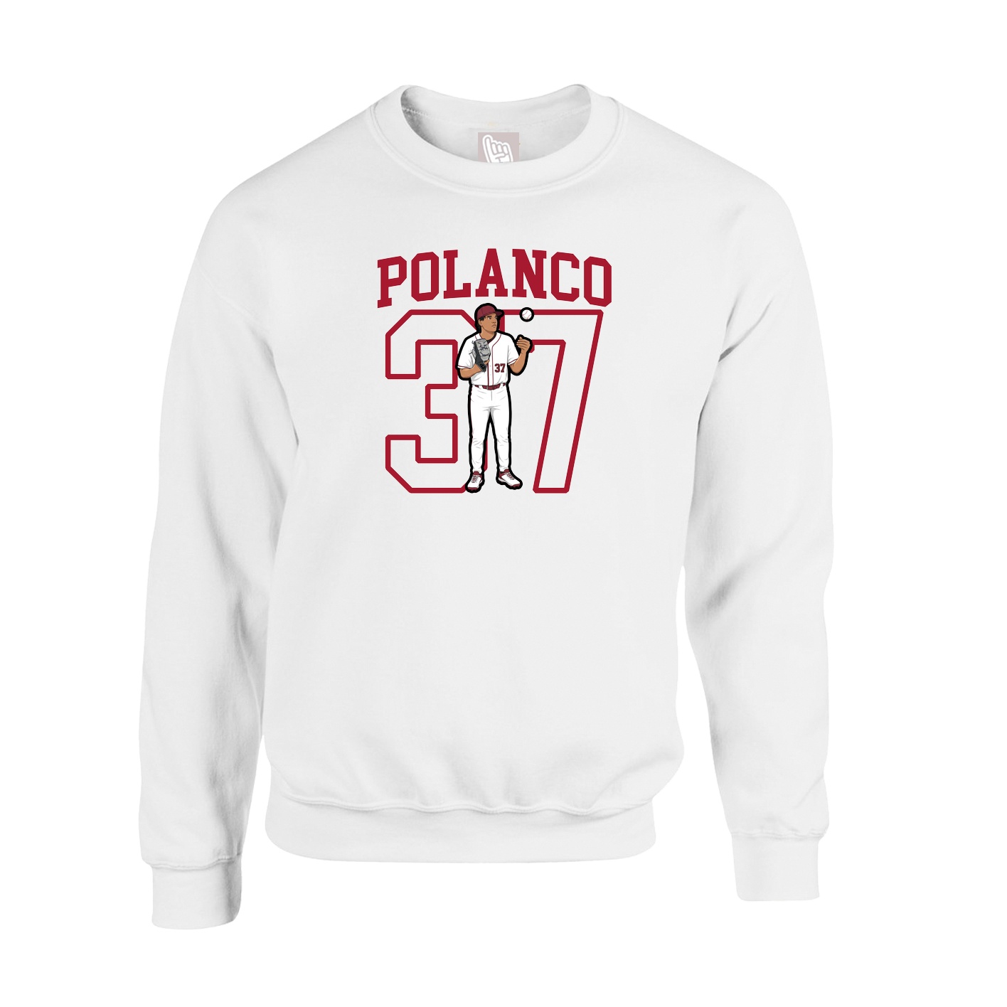 Fleece Crew — Shirsey in White