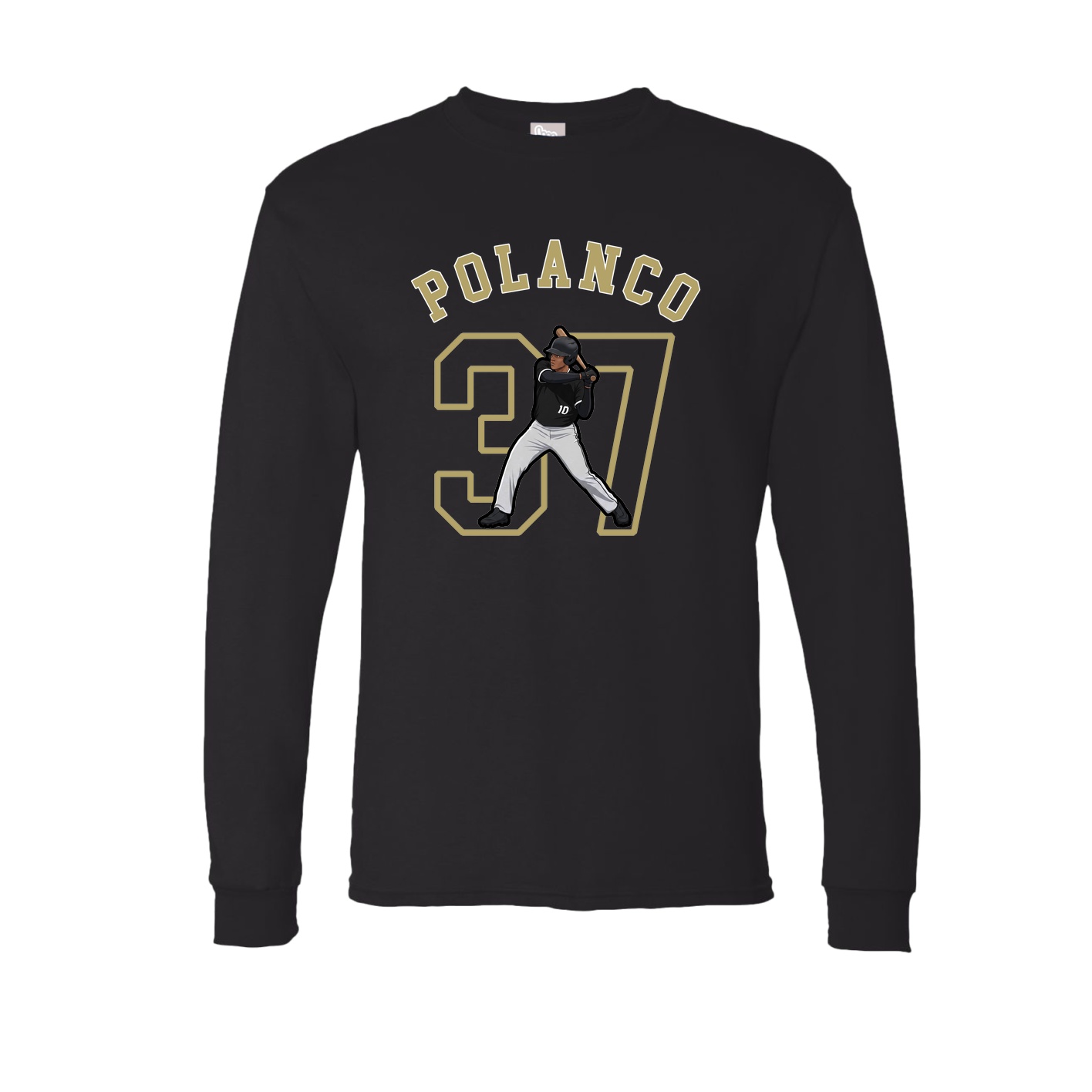 Long Sleeve Tee — Shirsey Arch in Black