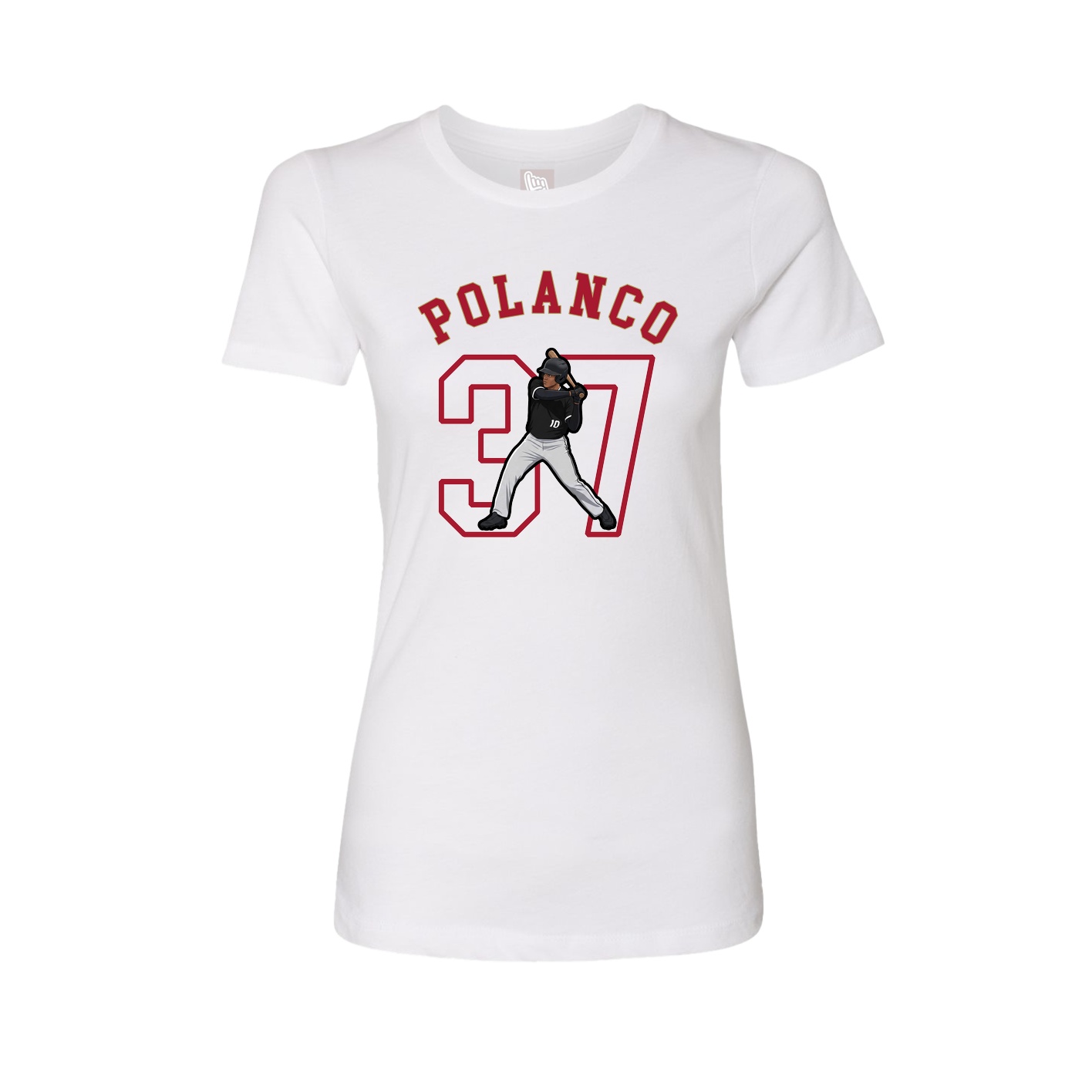 Womens Tee — Shirsey Arch in White