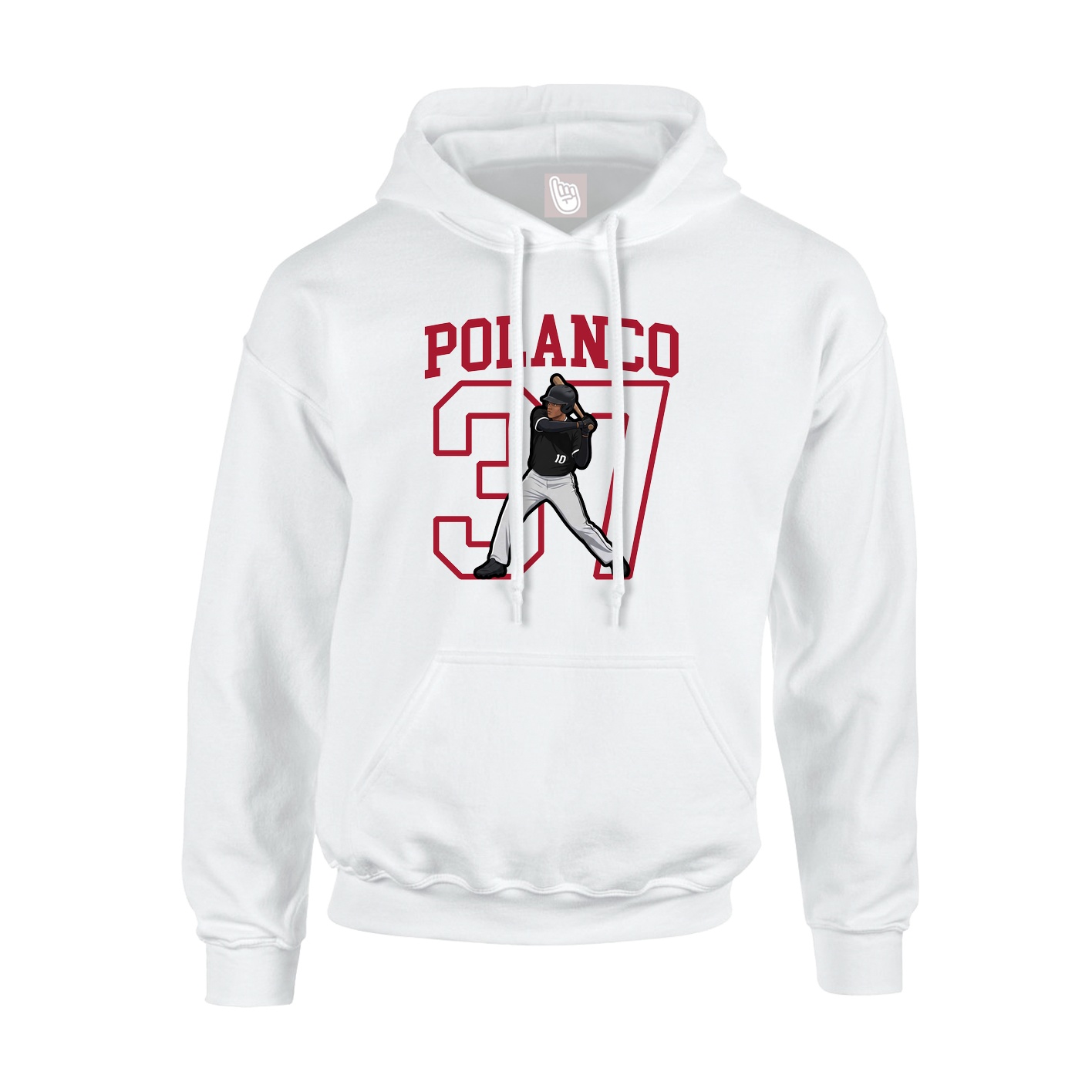 Youth Hoodie — Shirsey in White