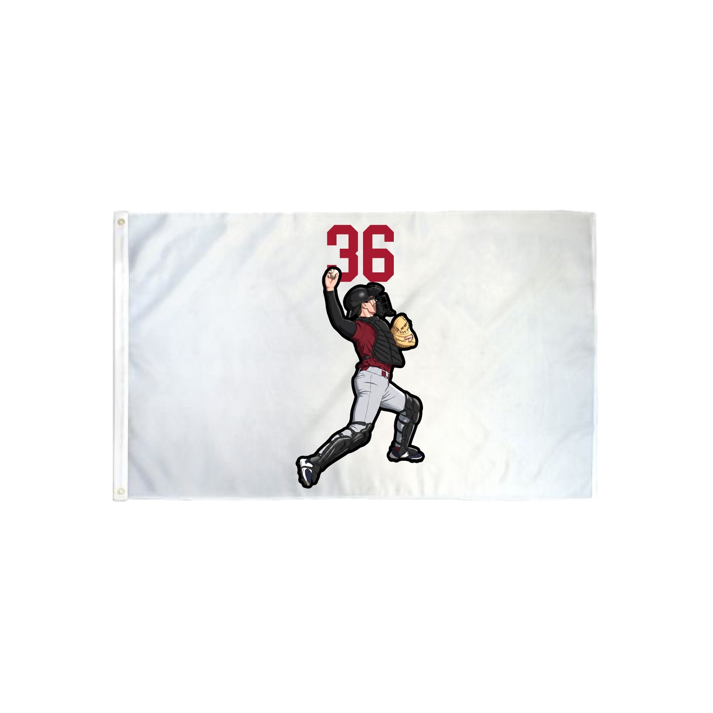 3x5 Flag — Number Top in Classic
