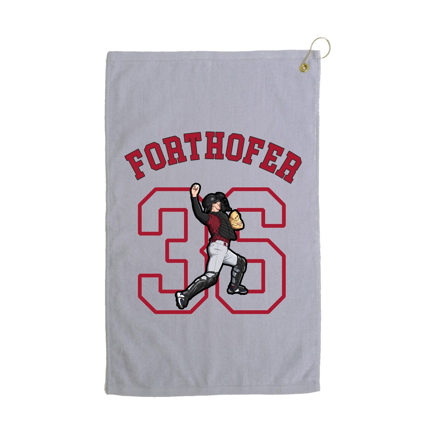 Terry Velour Golf Towel