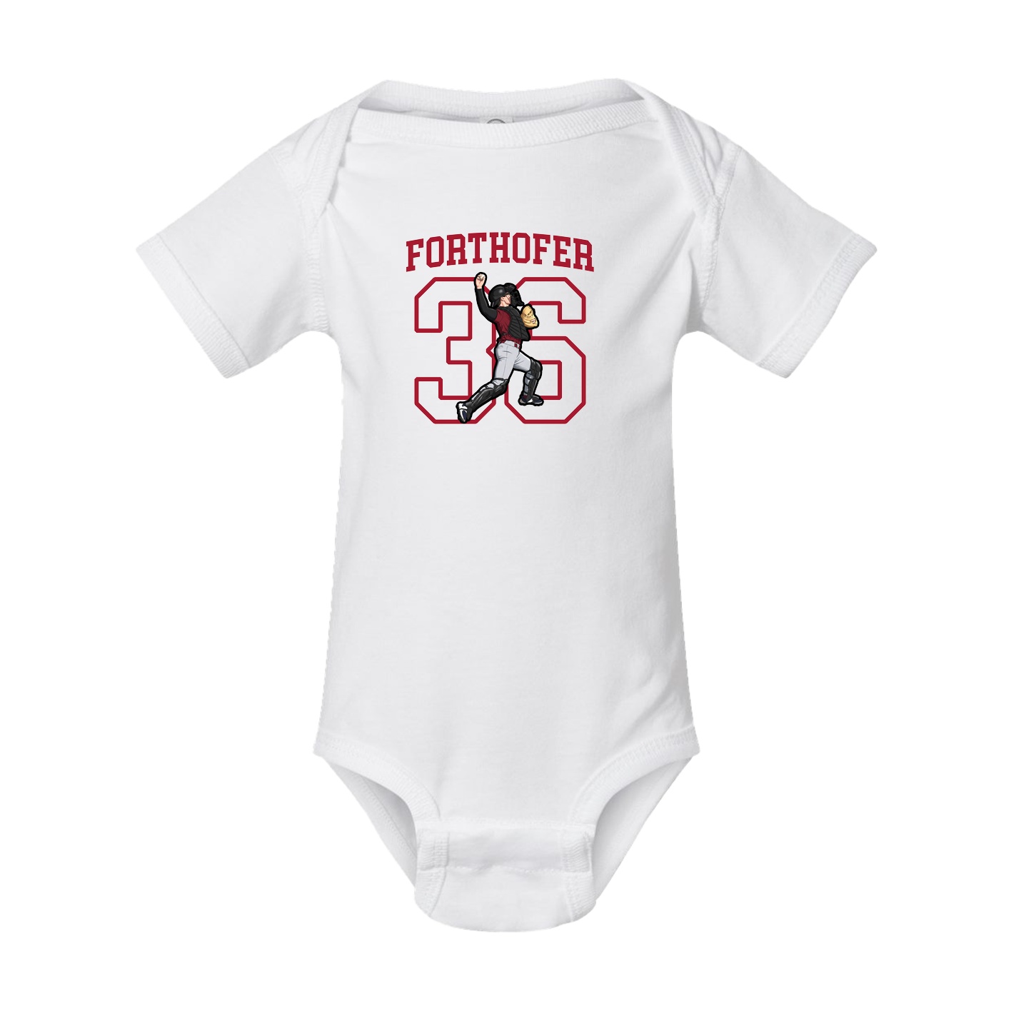 Baby Onesie — Shirsey in White