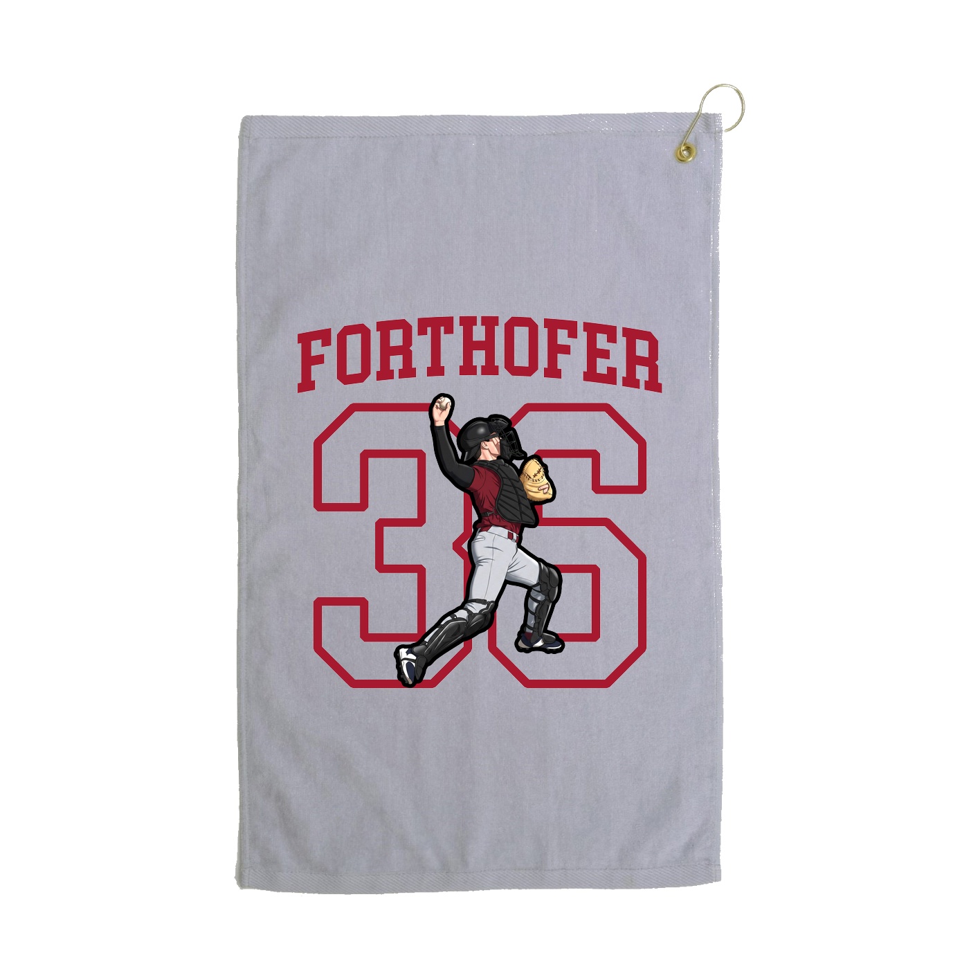 Golf Towel — Shirsey in Grey