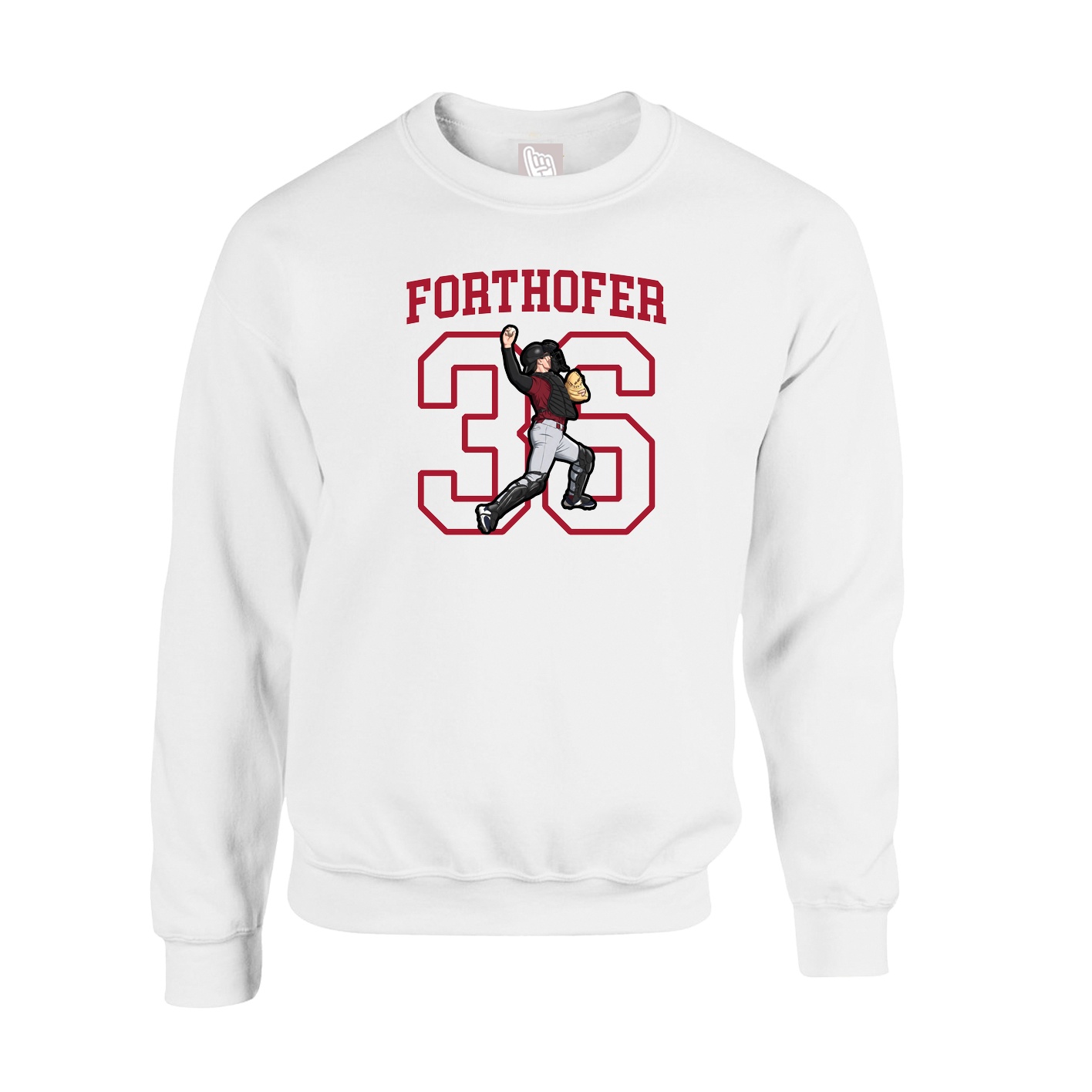 Fleece Crew — Shirsey in White