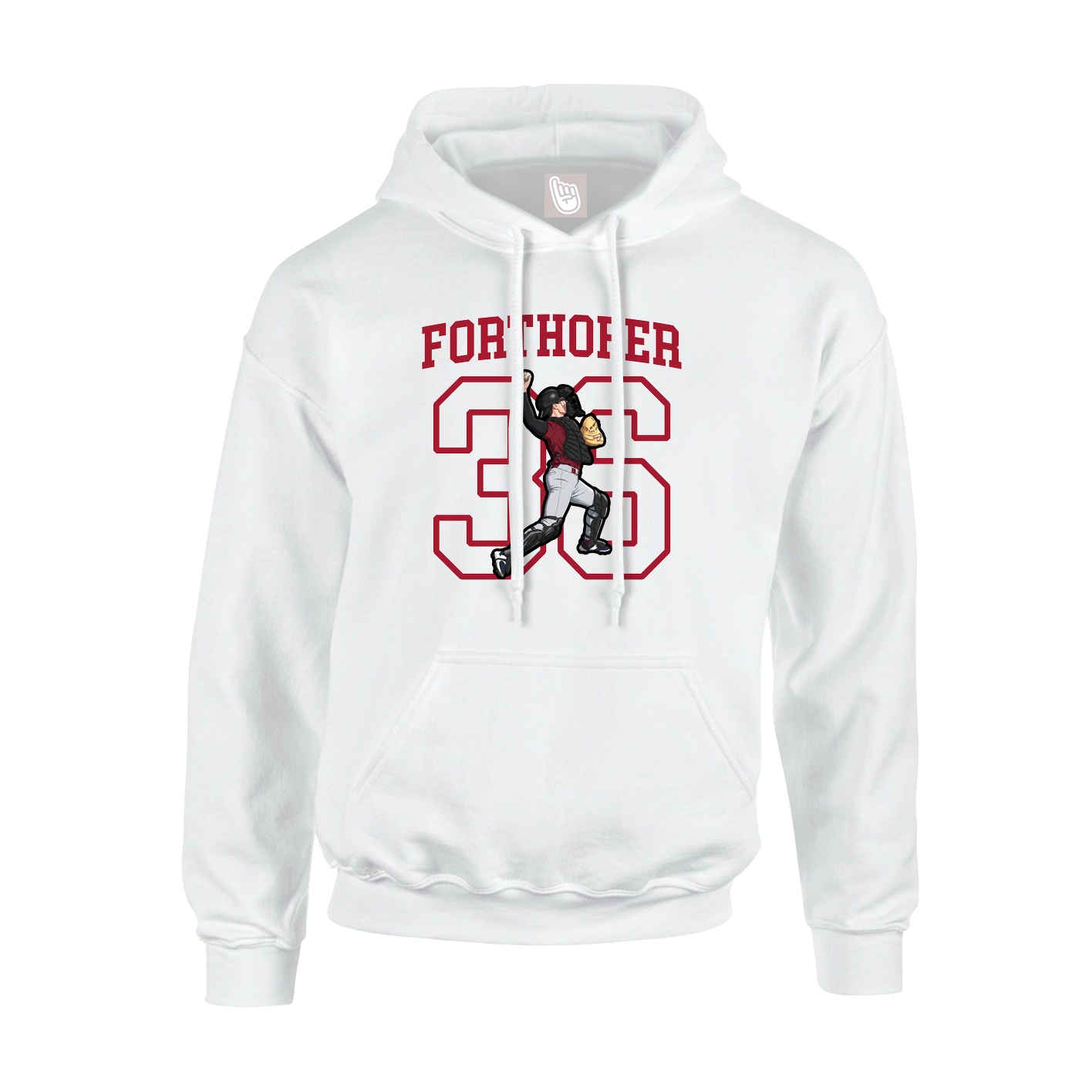 Youth Hoodie — Shirsey in White
