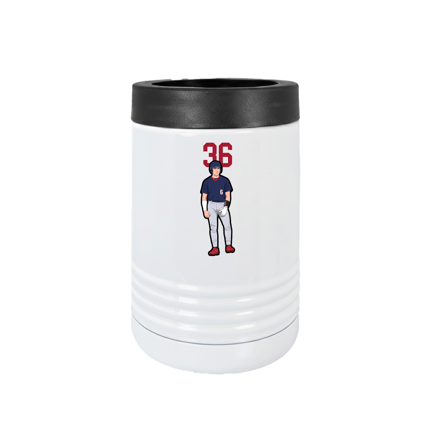 Beverage Holder — Number Top in White