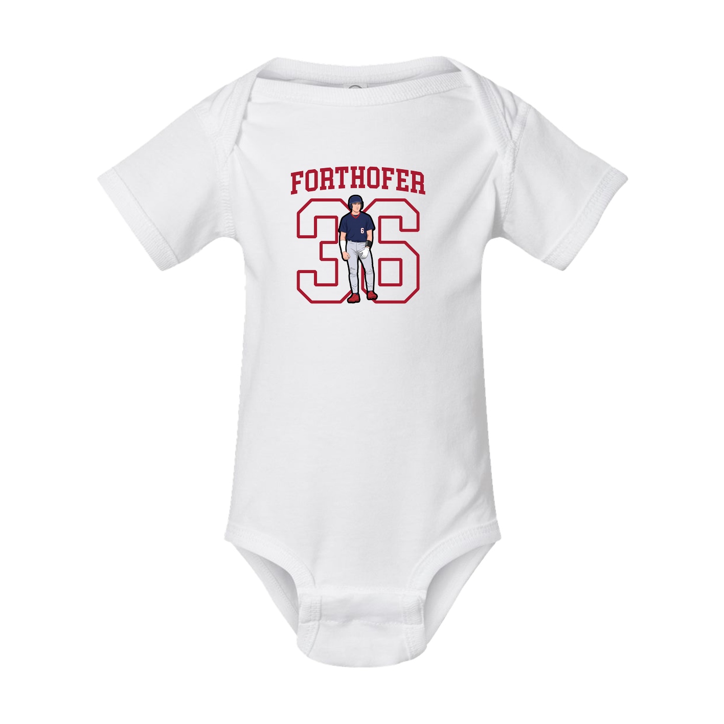 Baby Onesie — Shirsey in White
