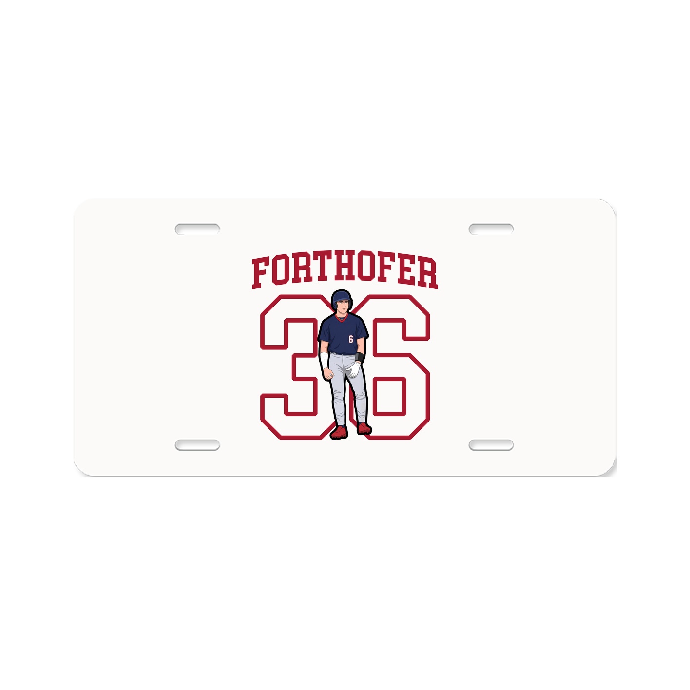 License Plate — Shirsey in Classic
