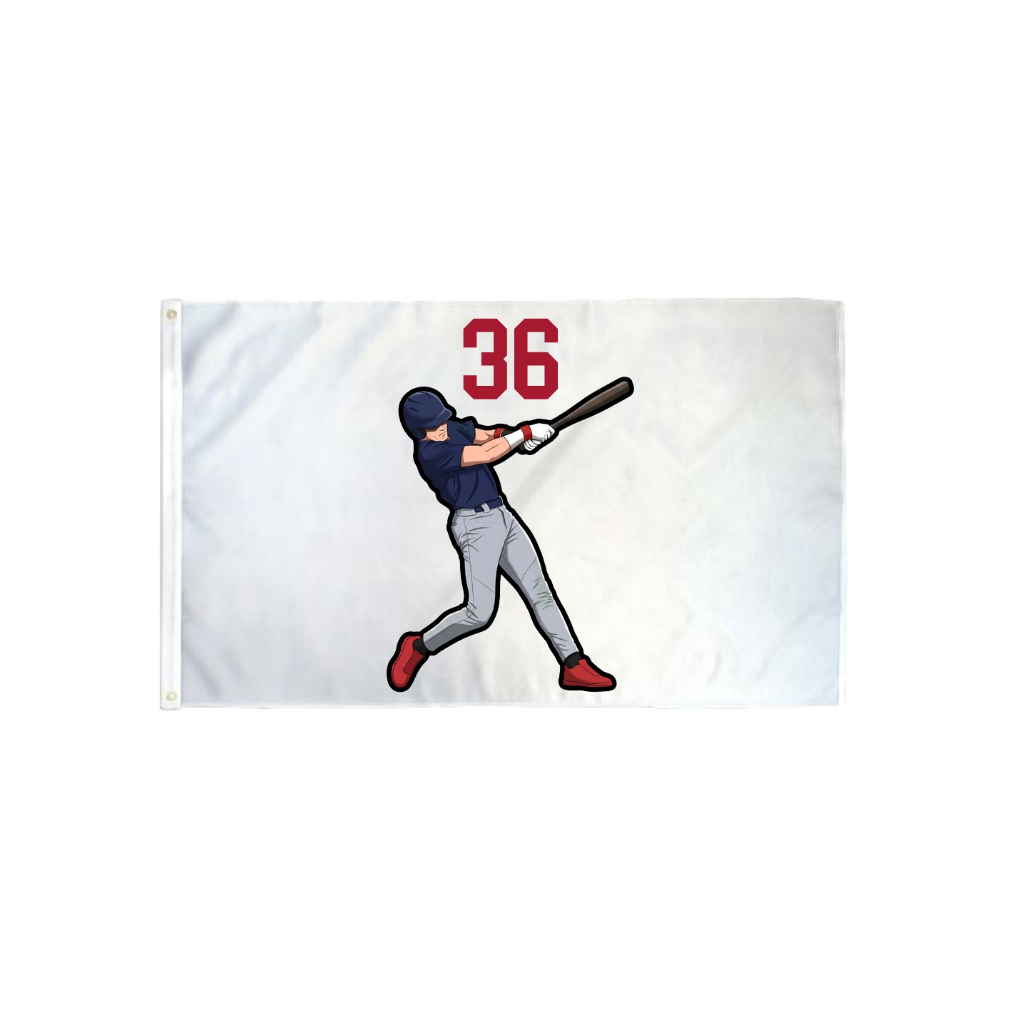 3x5 Flag — Number Top in Classic