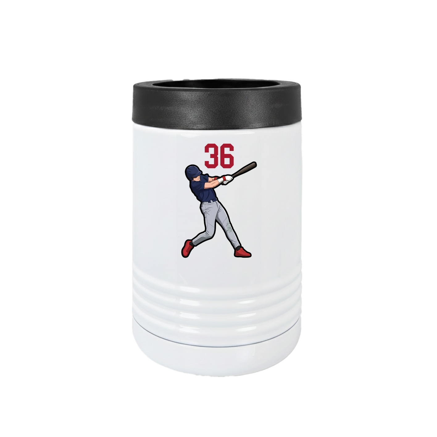 Beverage Holder — Number Top in White