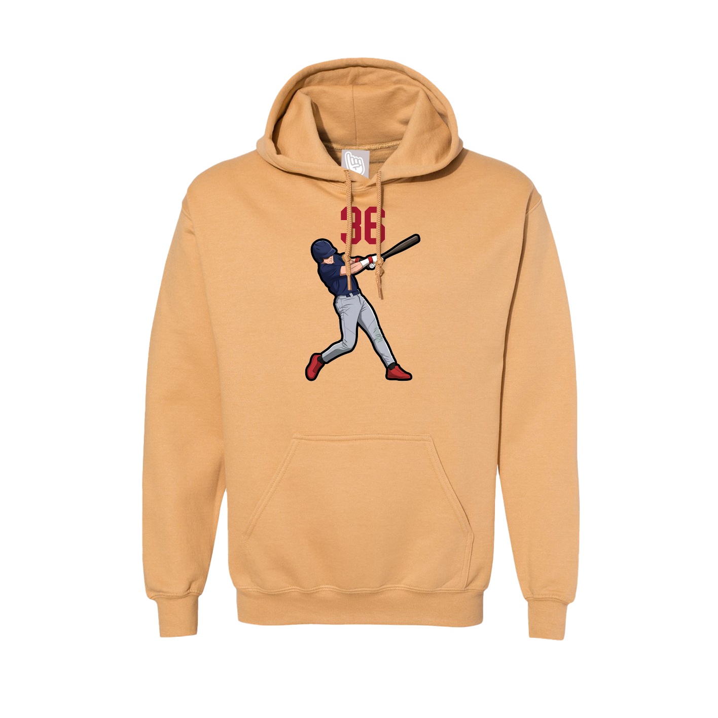 Hoodie — Number Top in Vegas Gold