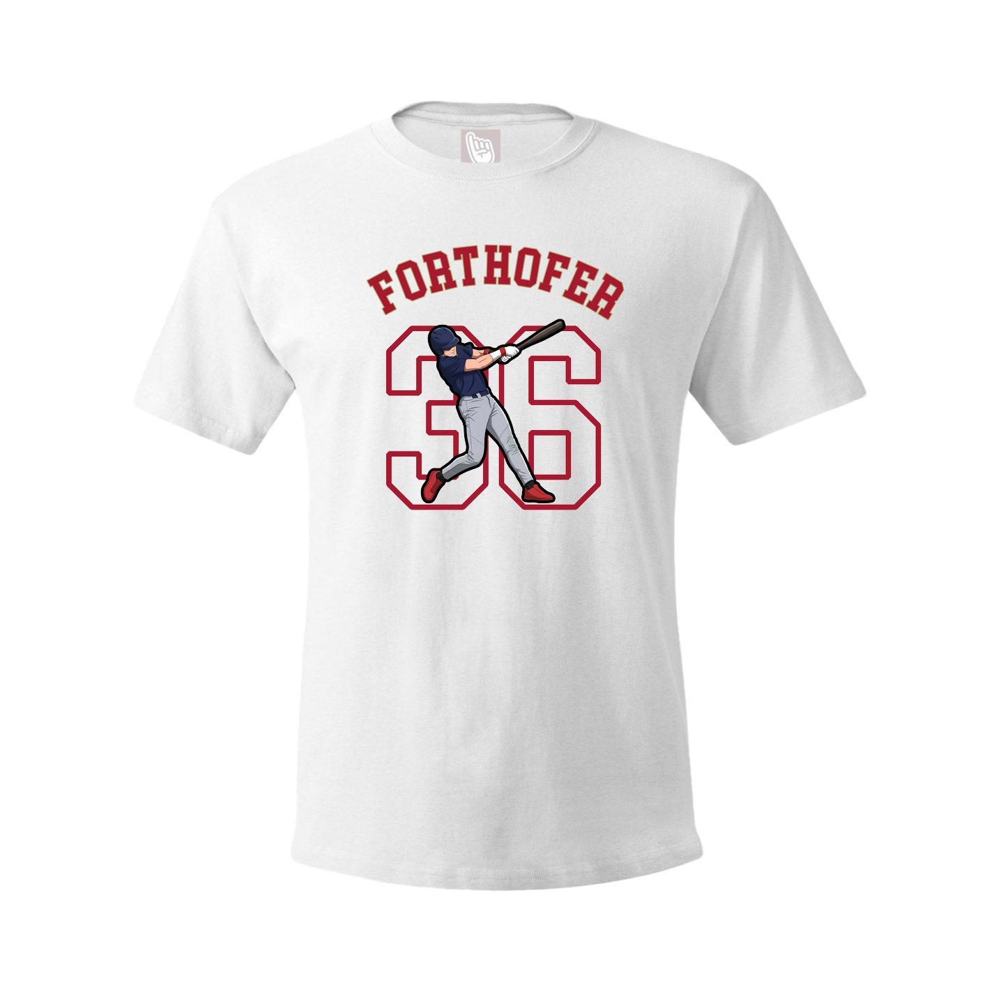 Tee — Shirsey Arch in White
