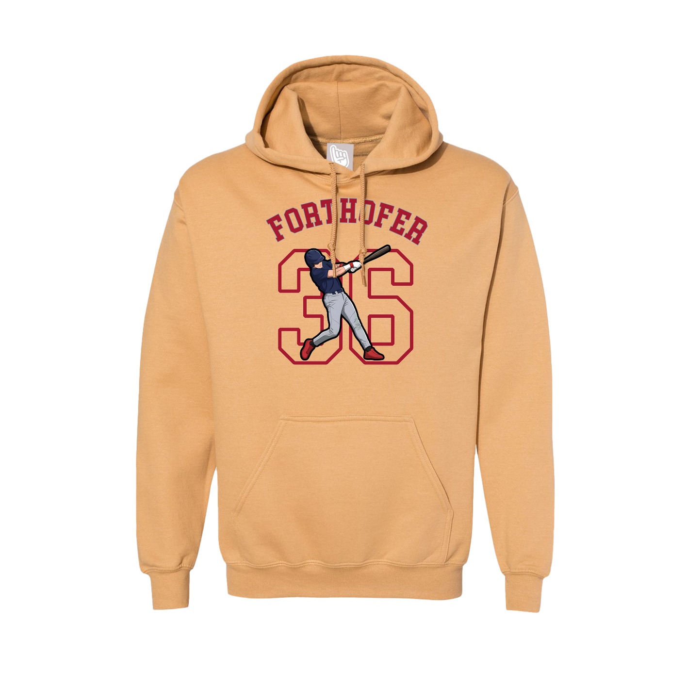 Hoodie — Shirsey Arch in Vegas Gold