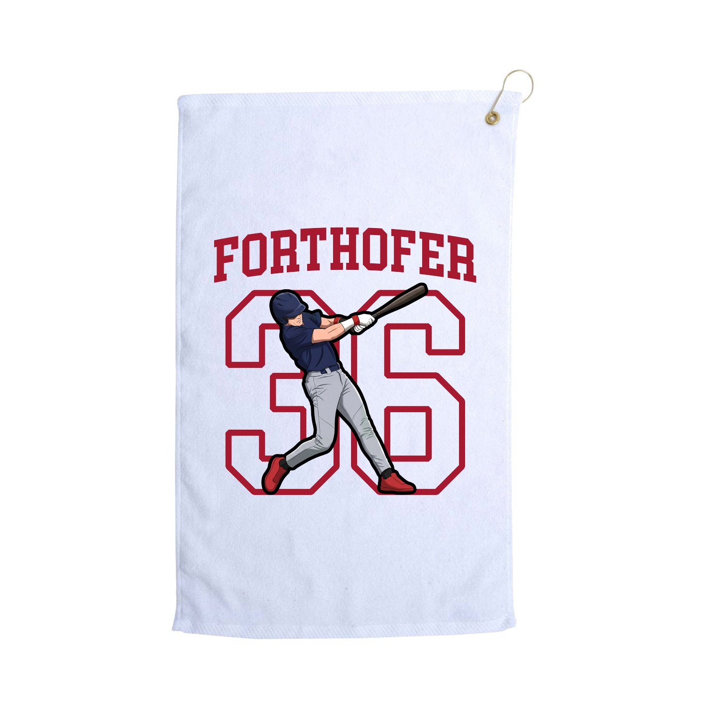 Golf Towel — Shirsey in White