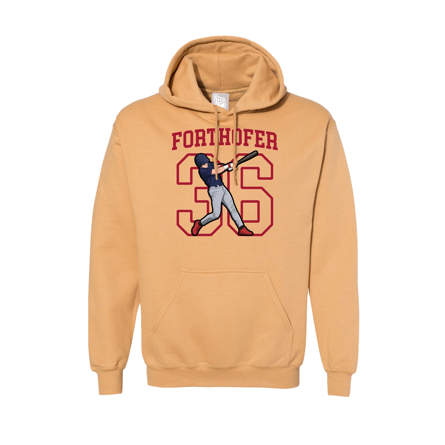 Hoodie — Shirsey in Vegas Gold