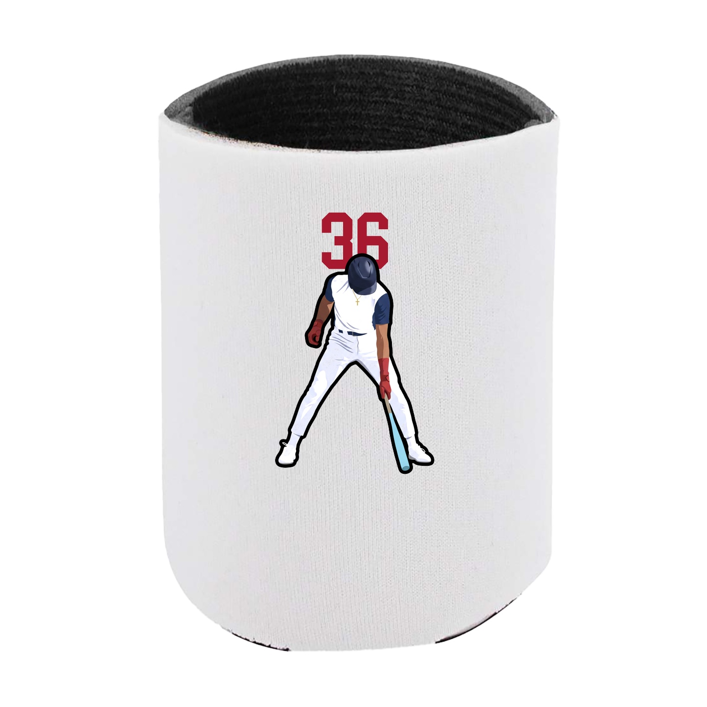 Can Holder — Number Top in White