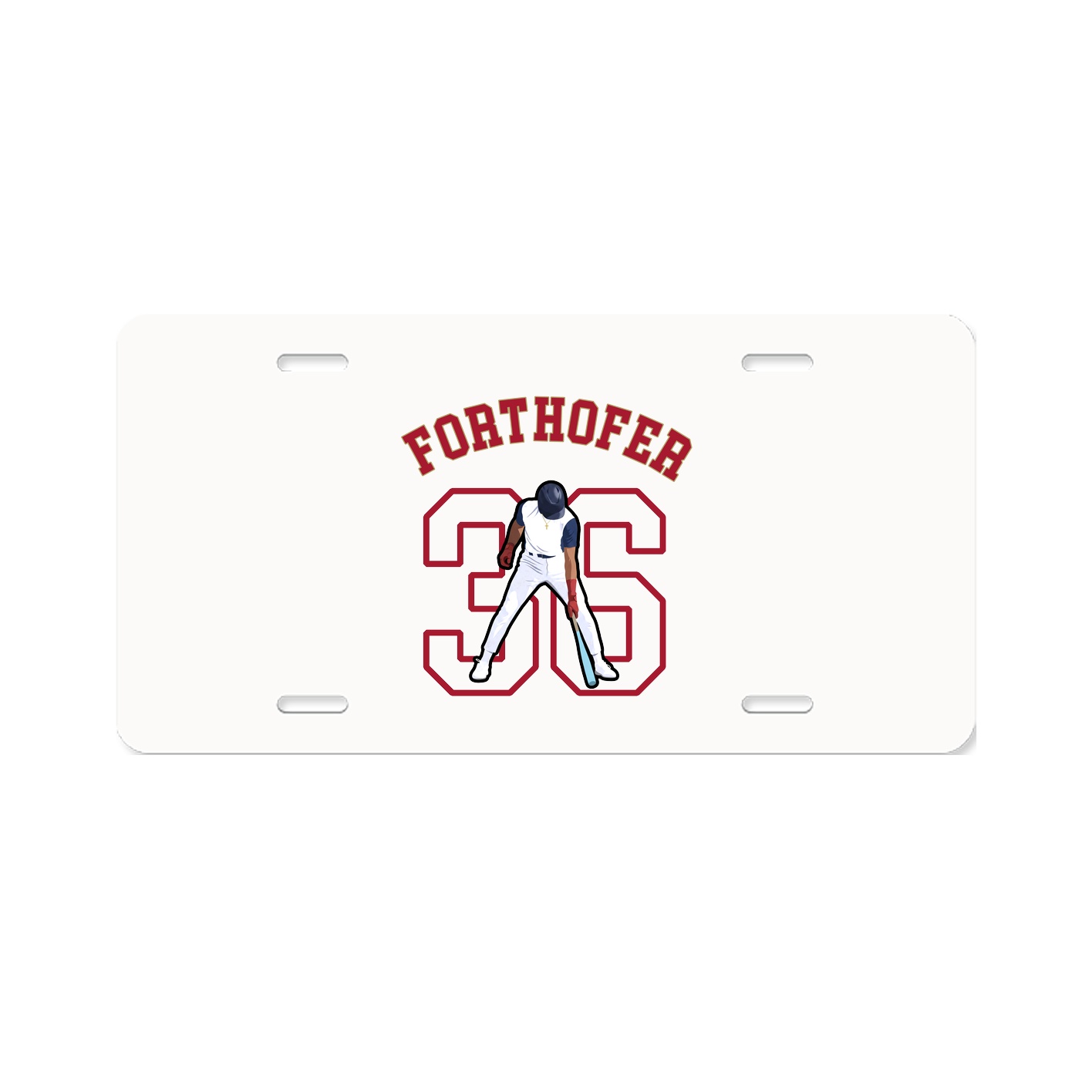 License Plate — Shirsey Arch in Classic