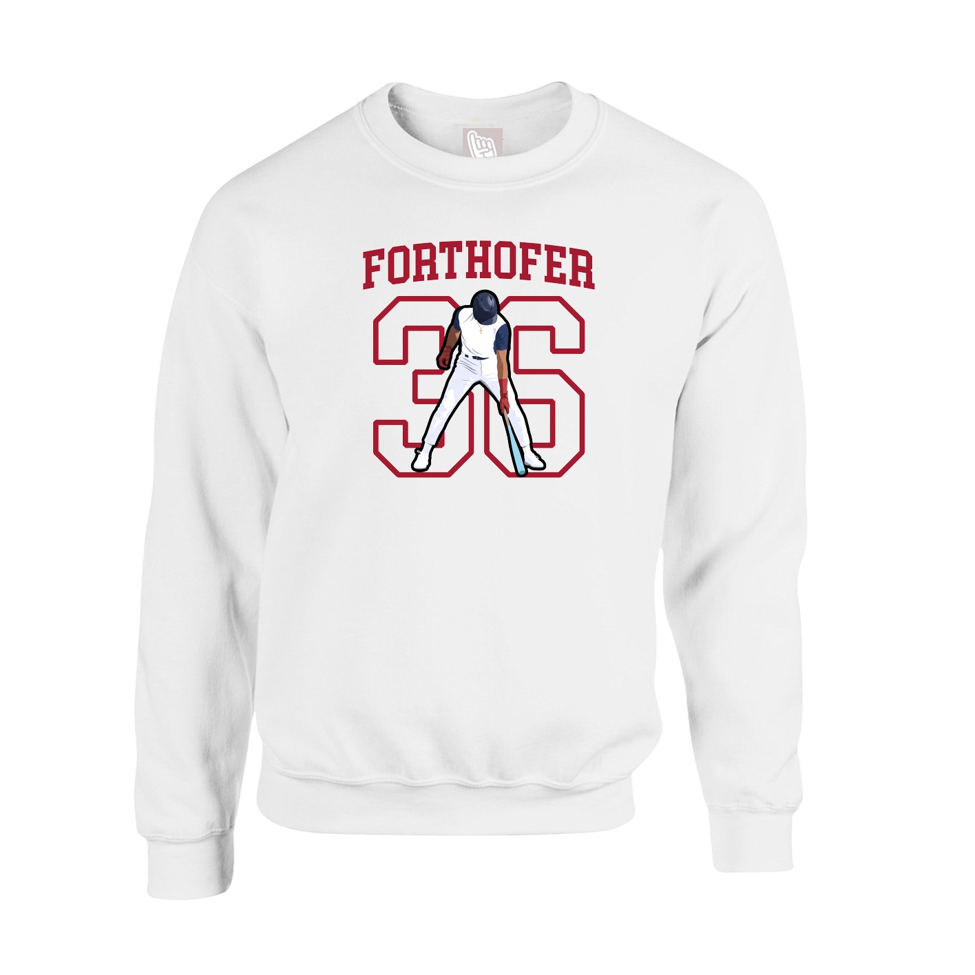 Fleece Crew — Shirsey in White