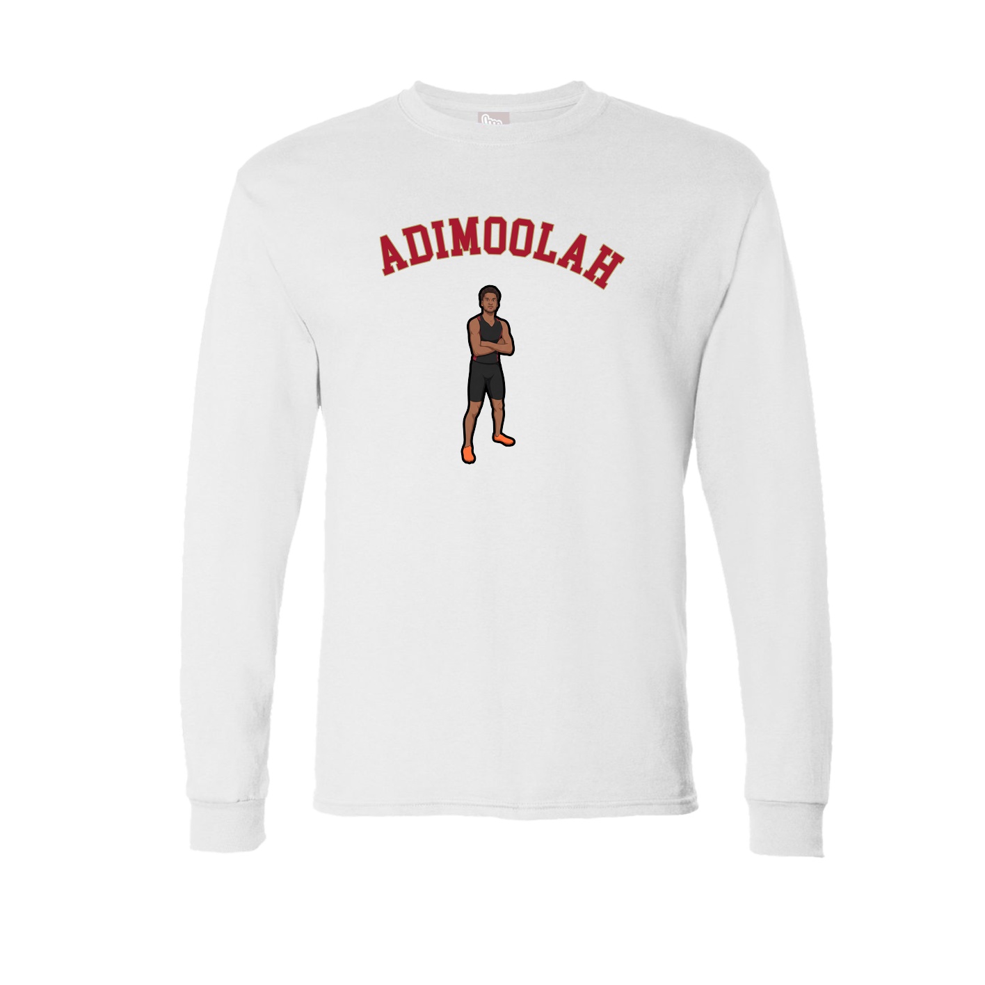 Long Sleeve Tee — Shirsey Arch in White