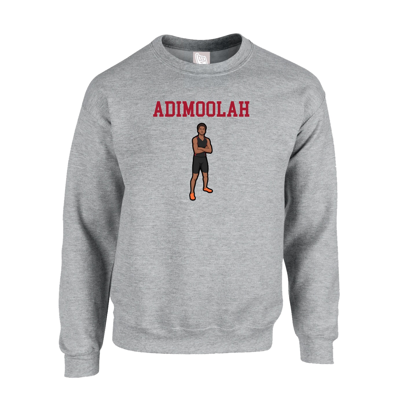 Fleece Crew — Shirsey in Grey