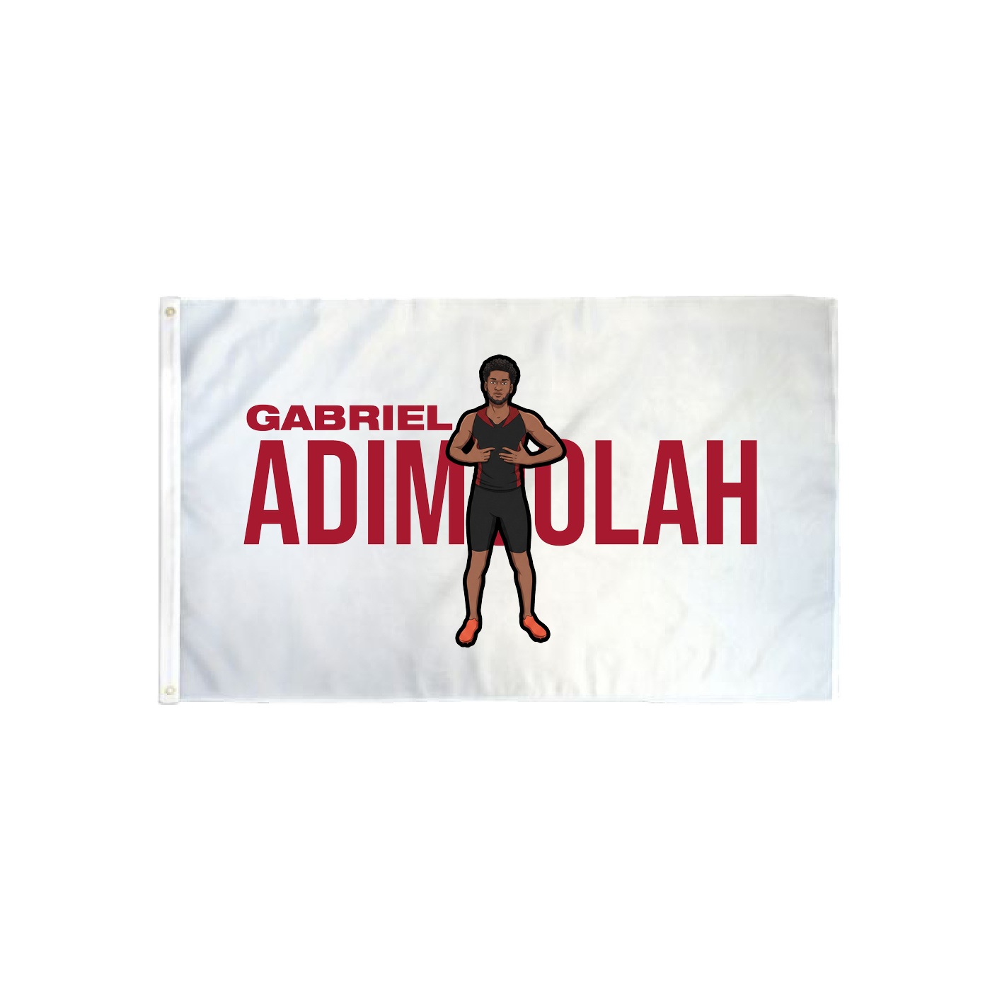 3x5 Flag — Player Name in Classic