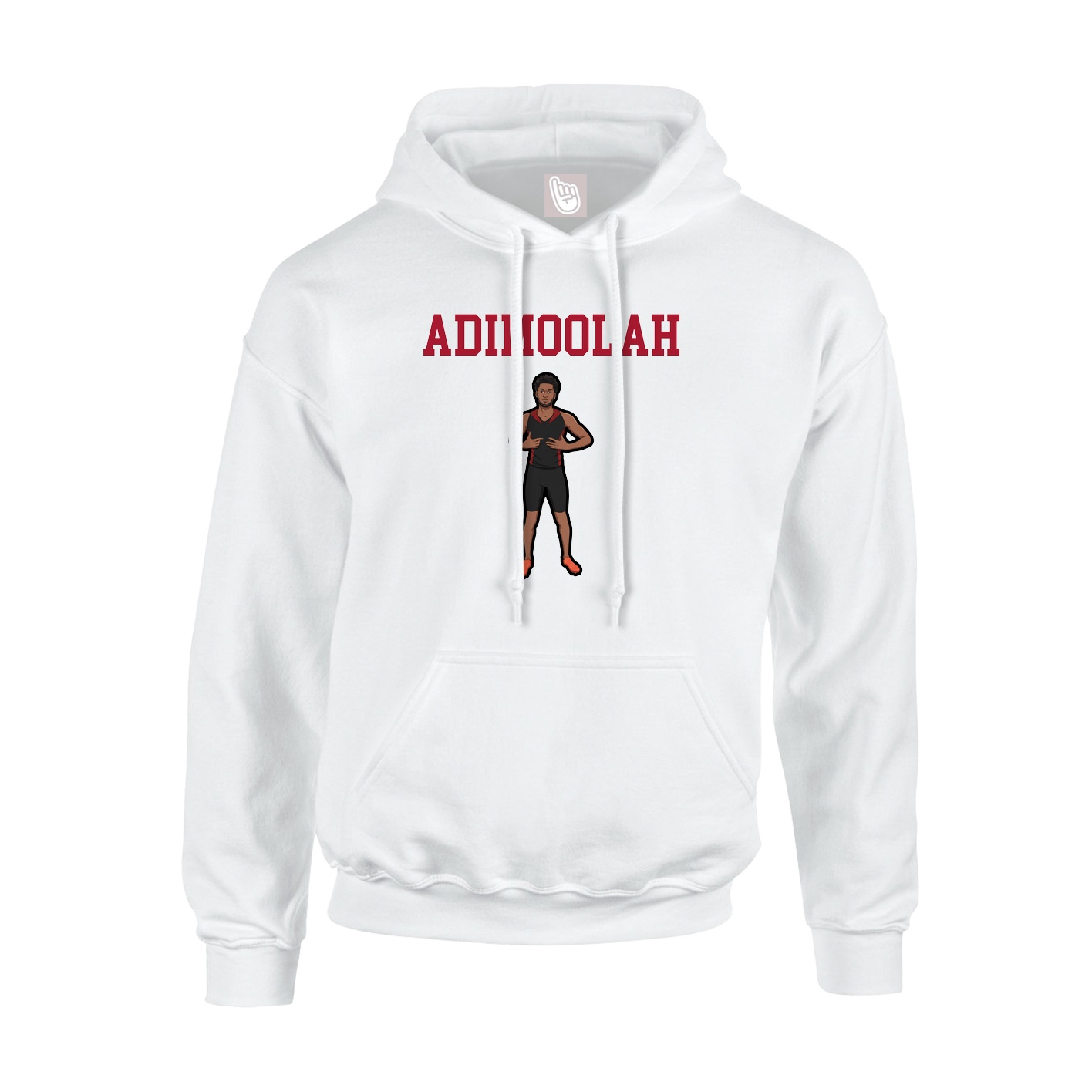 Hoodie — Shirsey in White