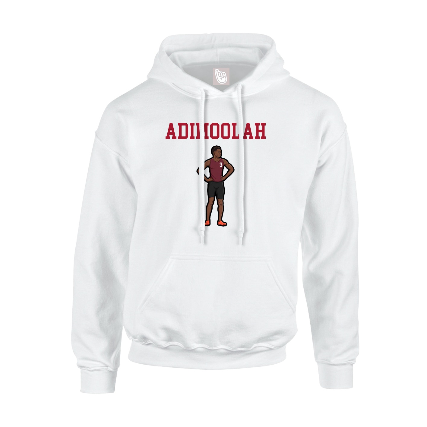 Hoodie — Shirsey in White