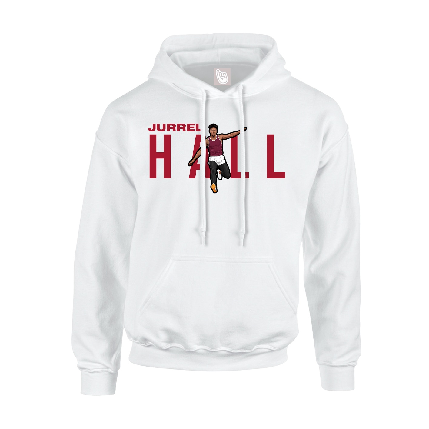Hoodie — Player Name in White