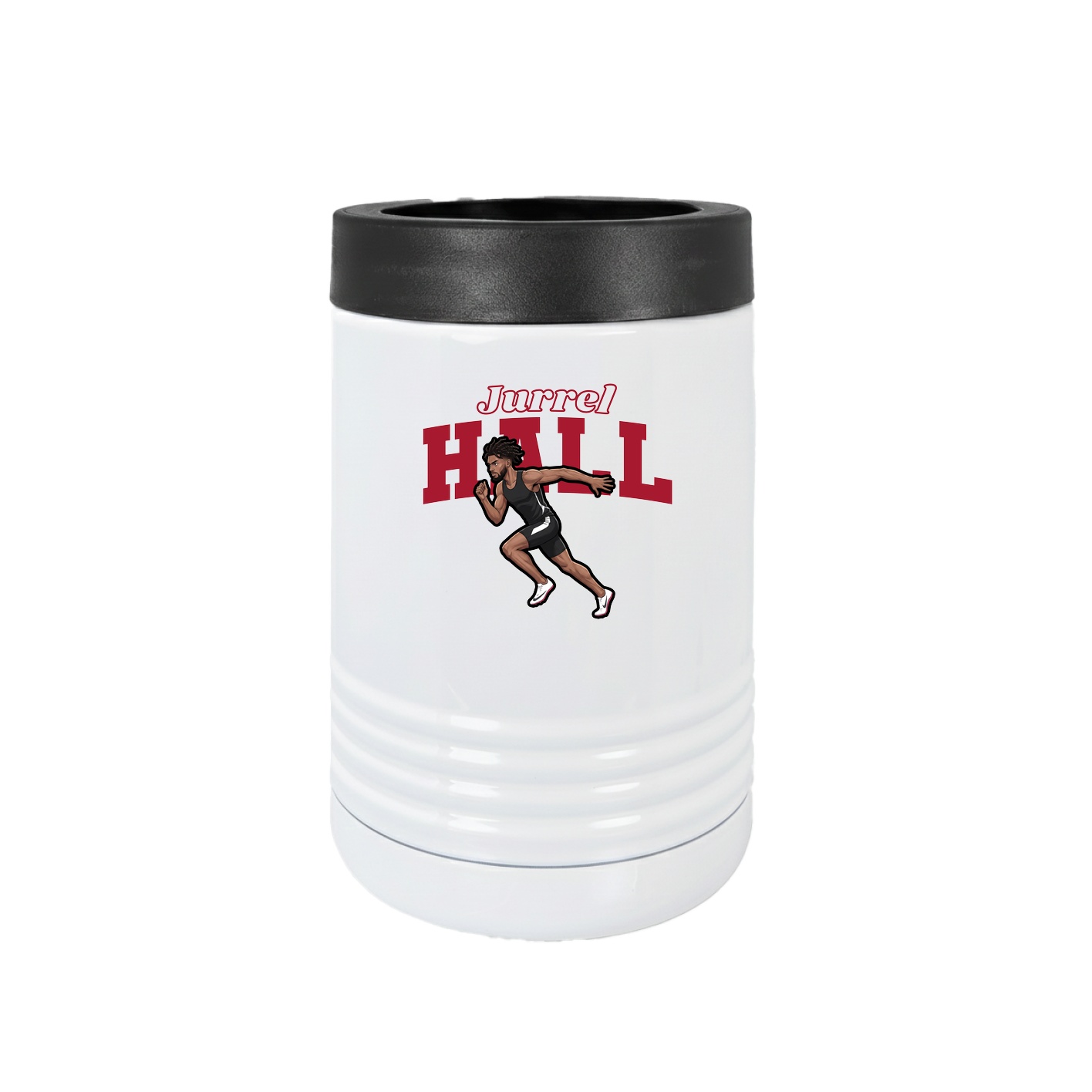 Beverage Holder — Name Arch in White