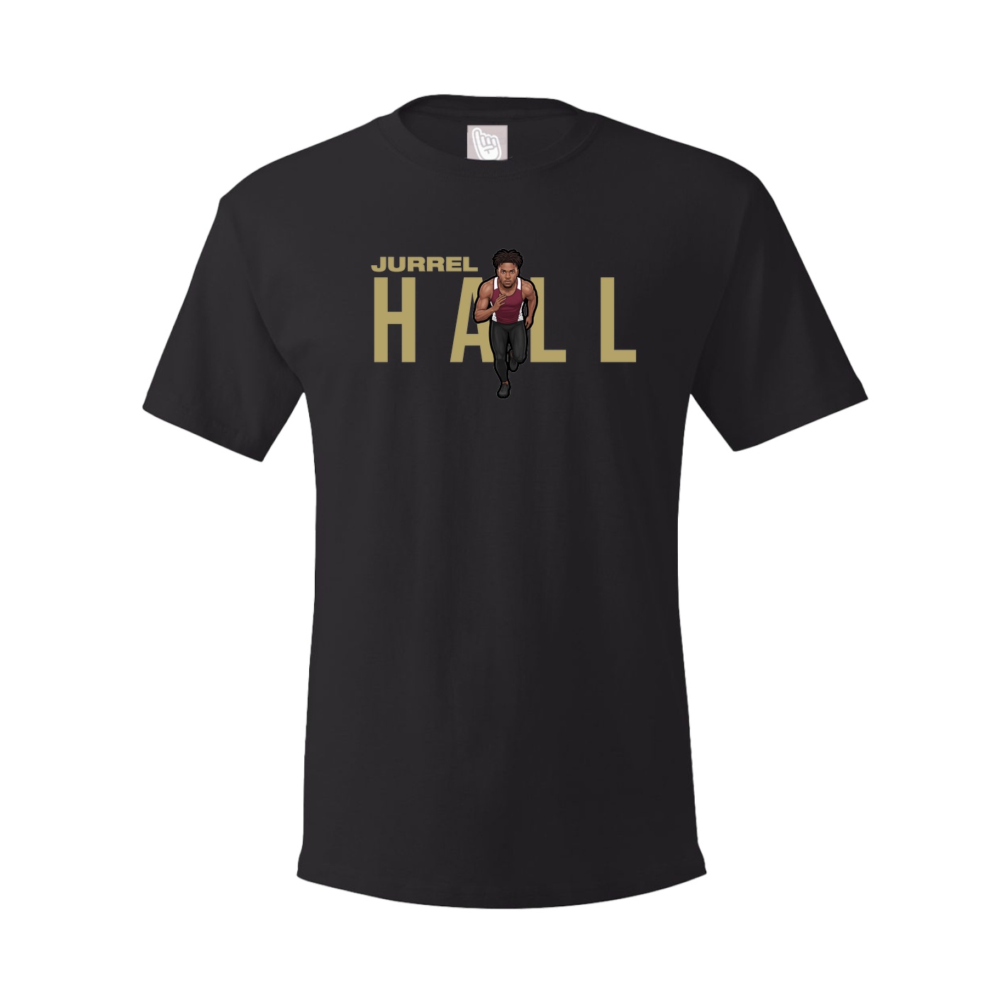 Tee — Player Name in Black