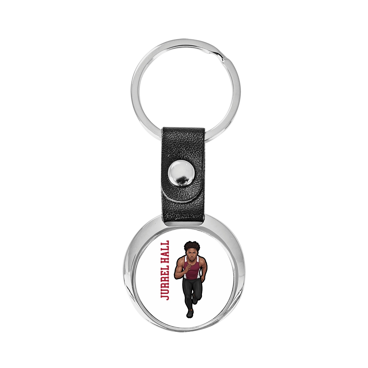 Key Chain — Name Vertical in Classic