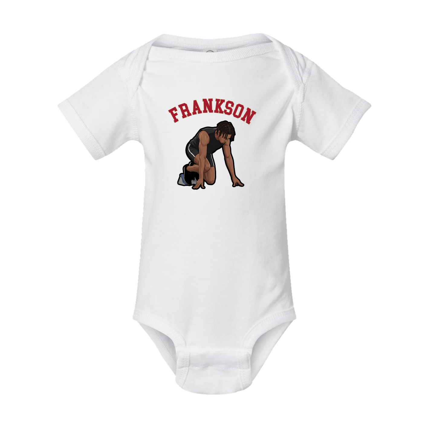 Baby Onesie — Shirsey Arch in White
