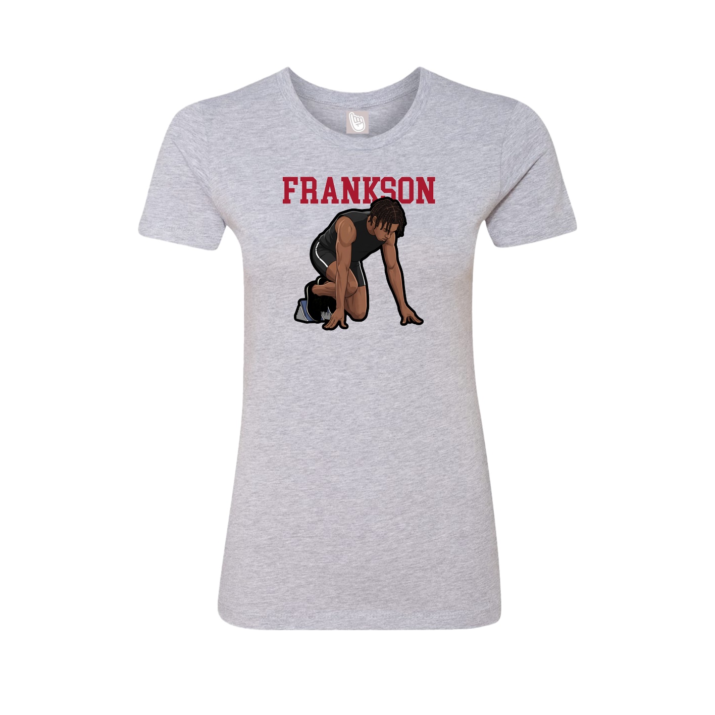 Fitted Women's Tee — Shirsey in Grey