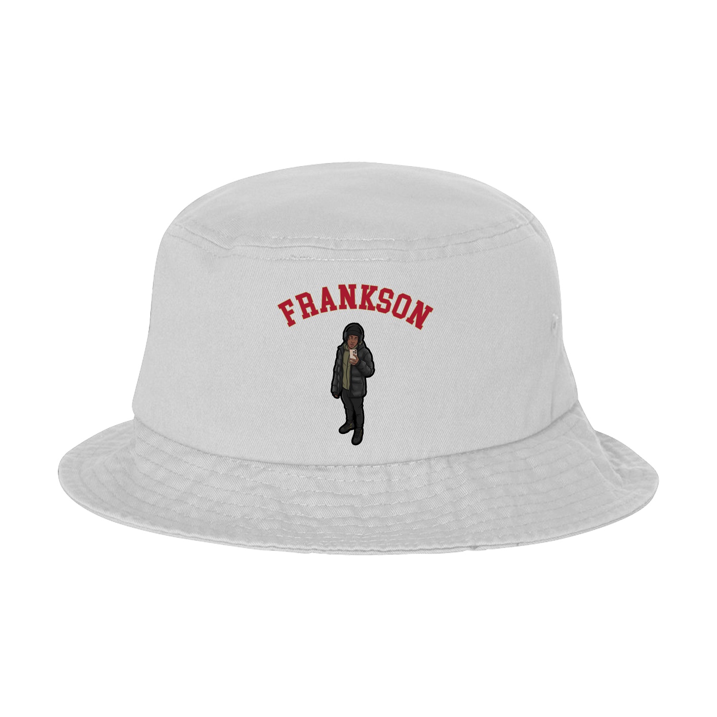 Bucket Cap — Shirsey Arch in White
