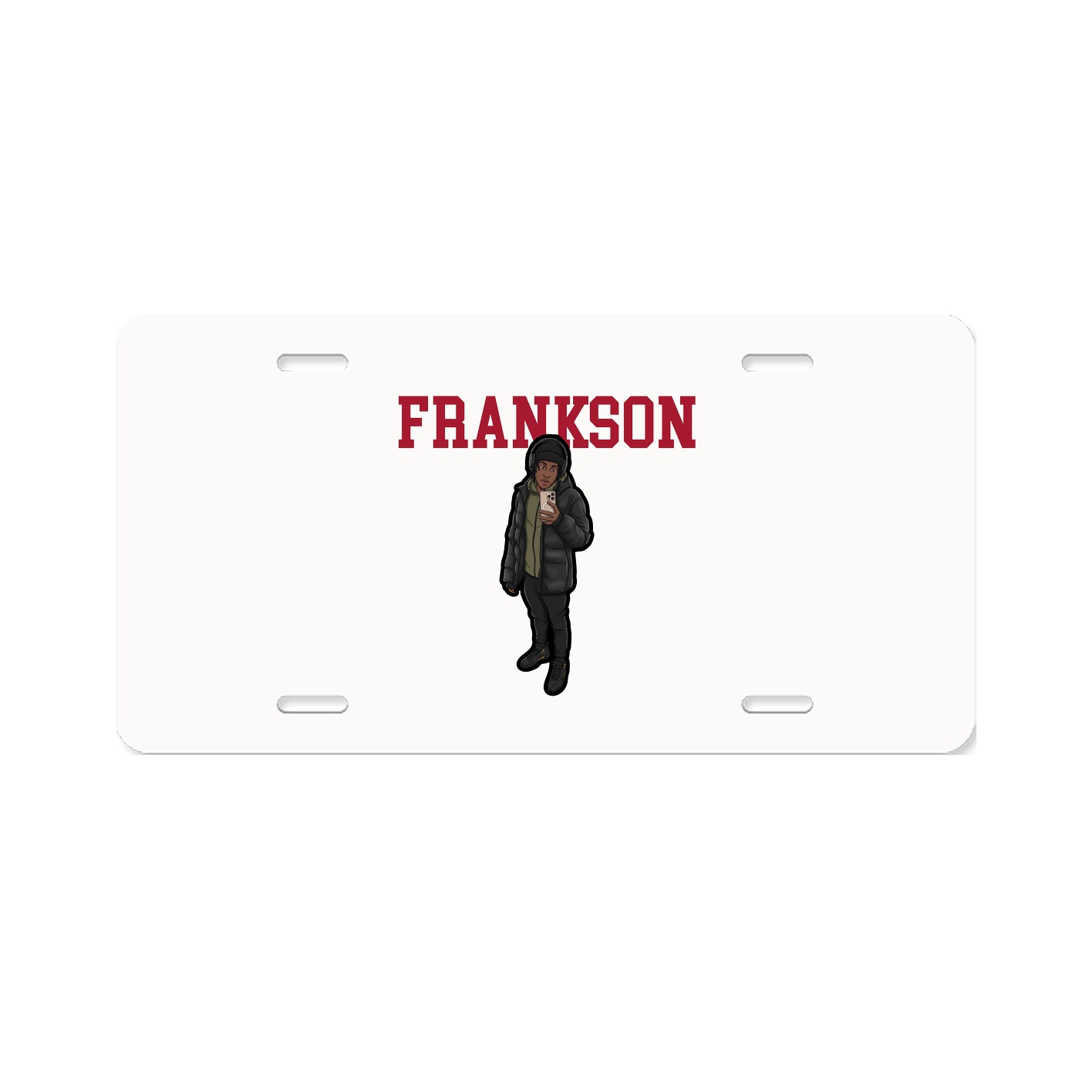 License Plate — Shirsey in Classic