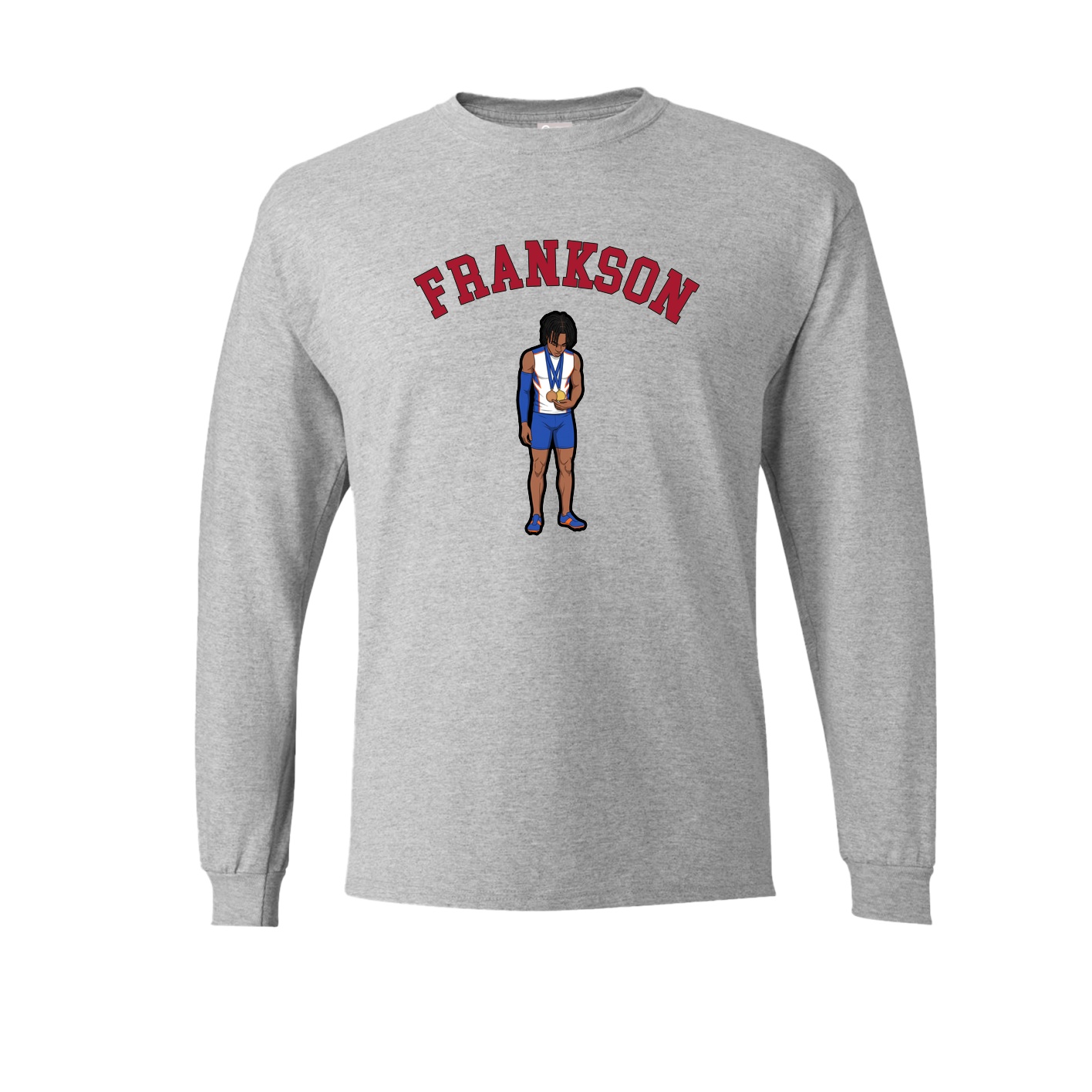 Long Sleeve Tee — Shirsey Arch in Grey