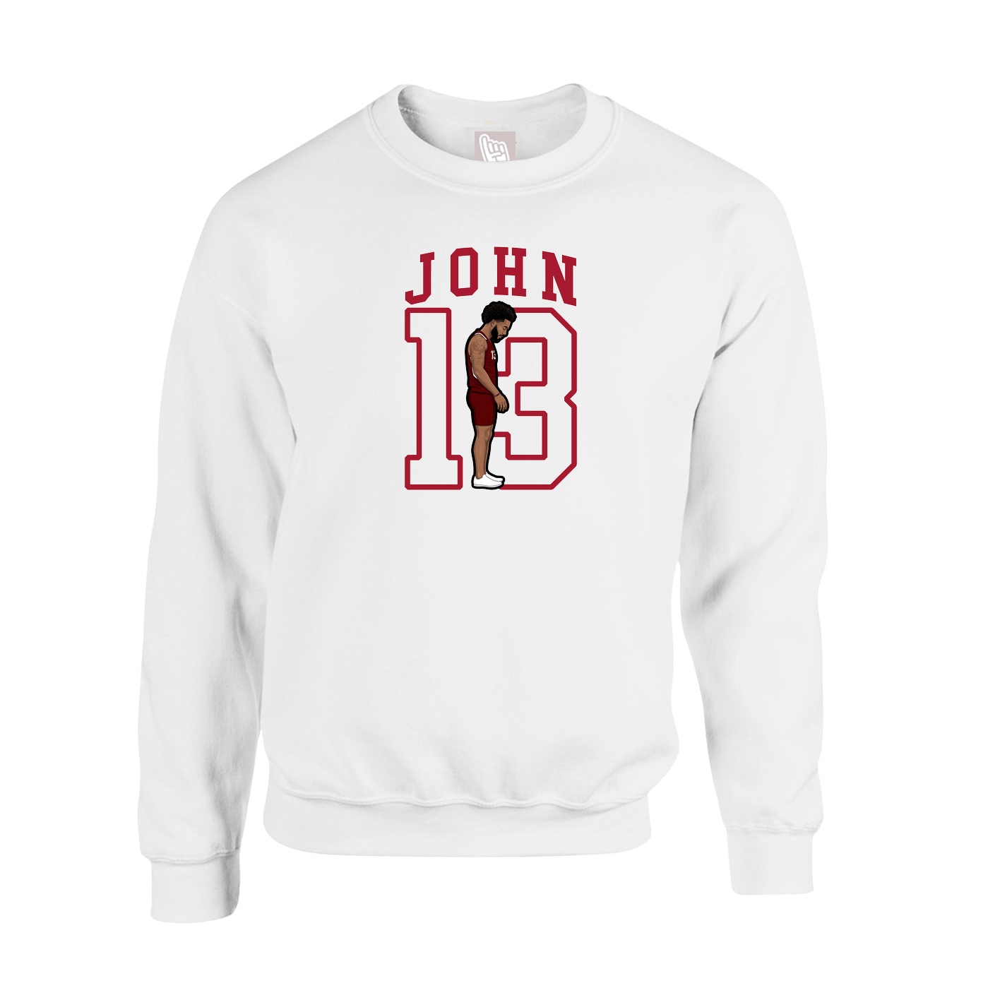 Fleece Crew — Shirsey in White