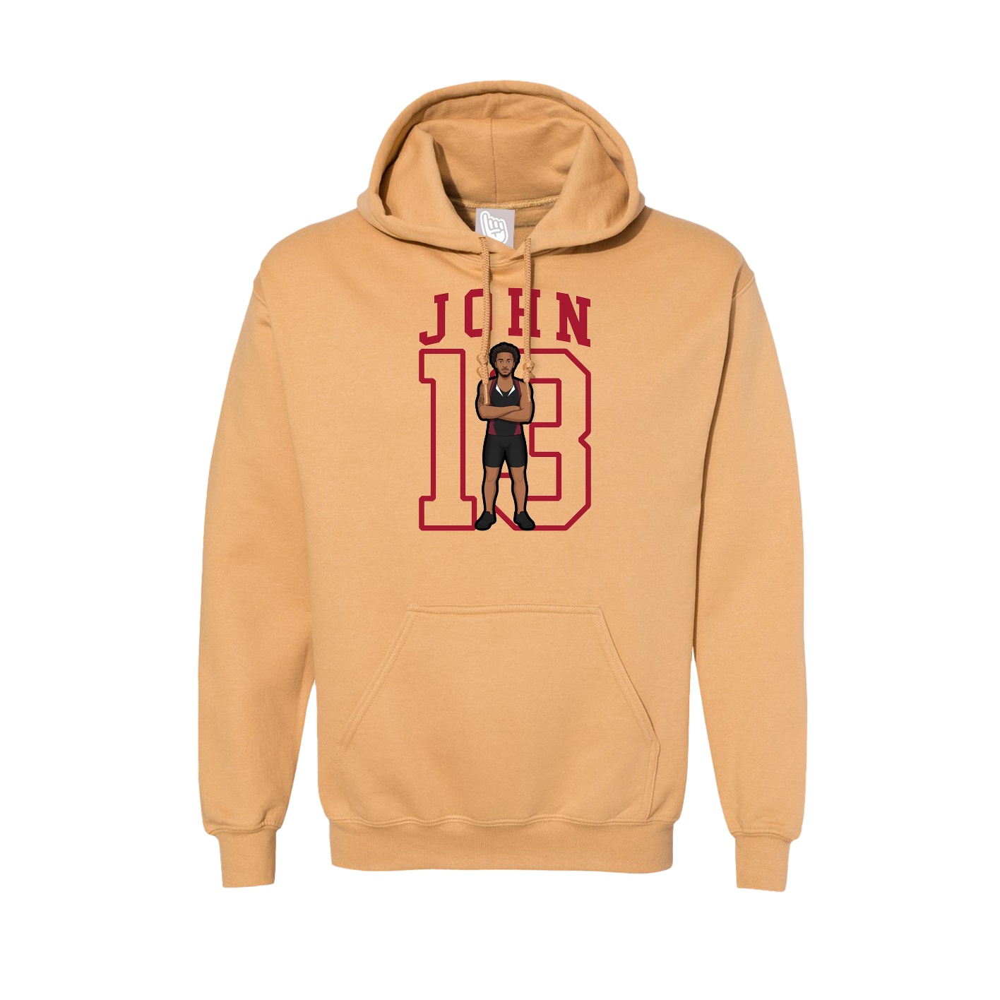 Hoodie — Shirsey in Vegas Gold