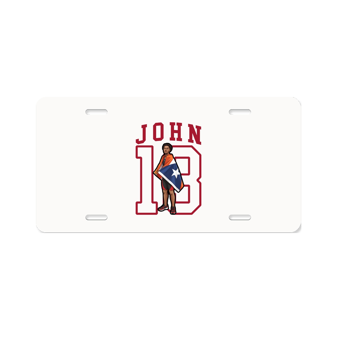Aluminum License Plate