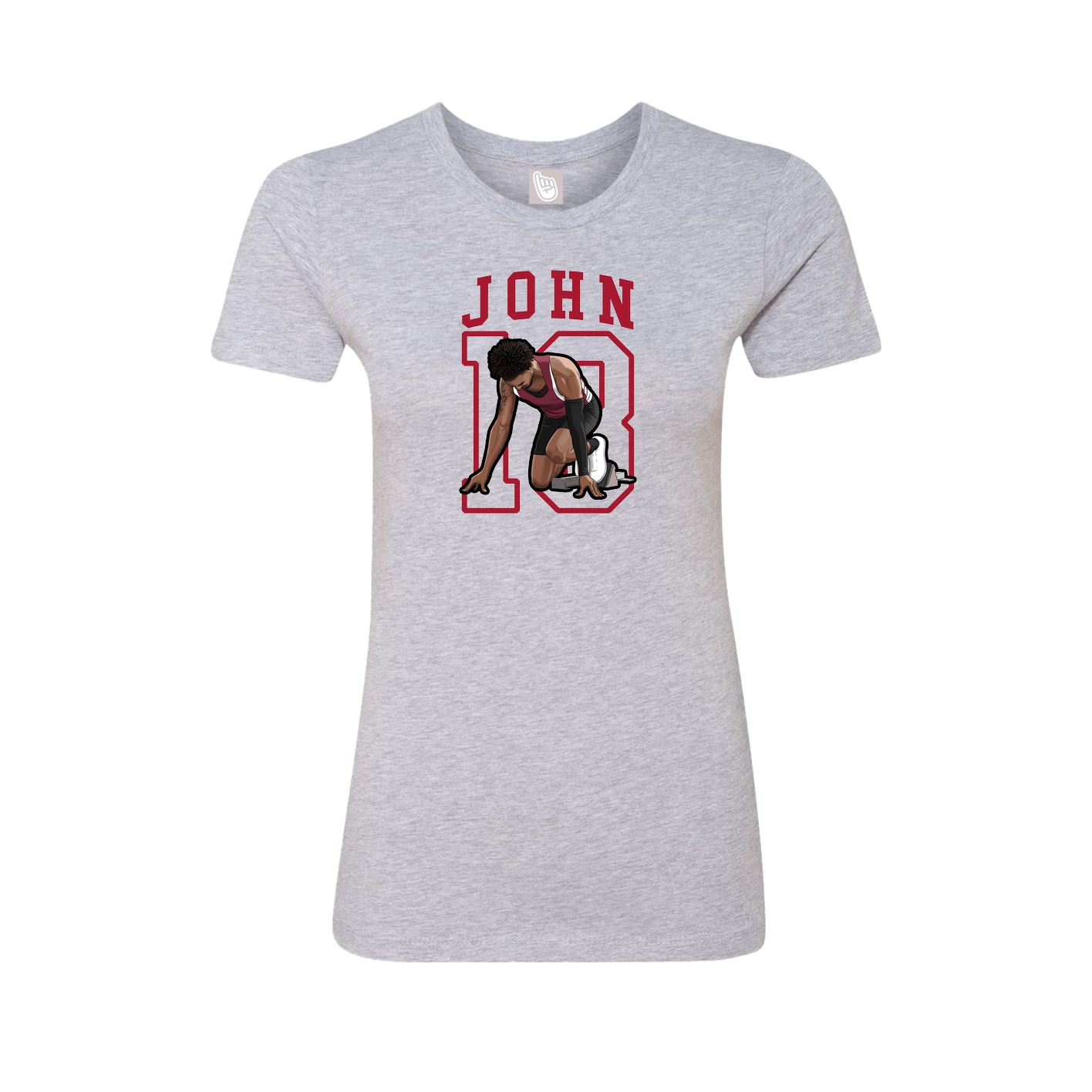 Fitted Women's Tee — Shirsey in Grey