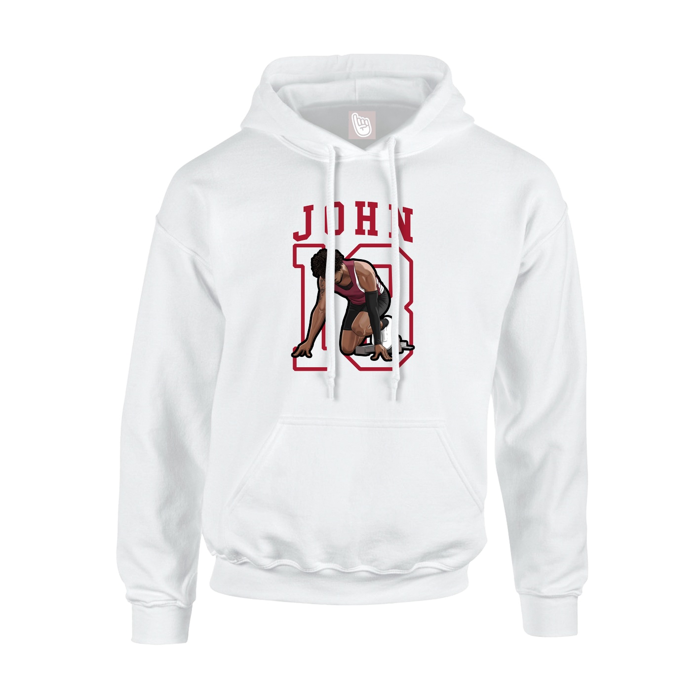 Youth Hoodie — Shirsey in White