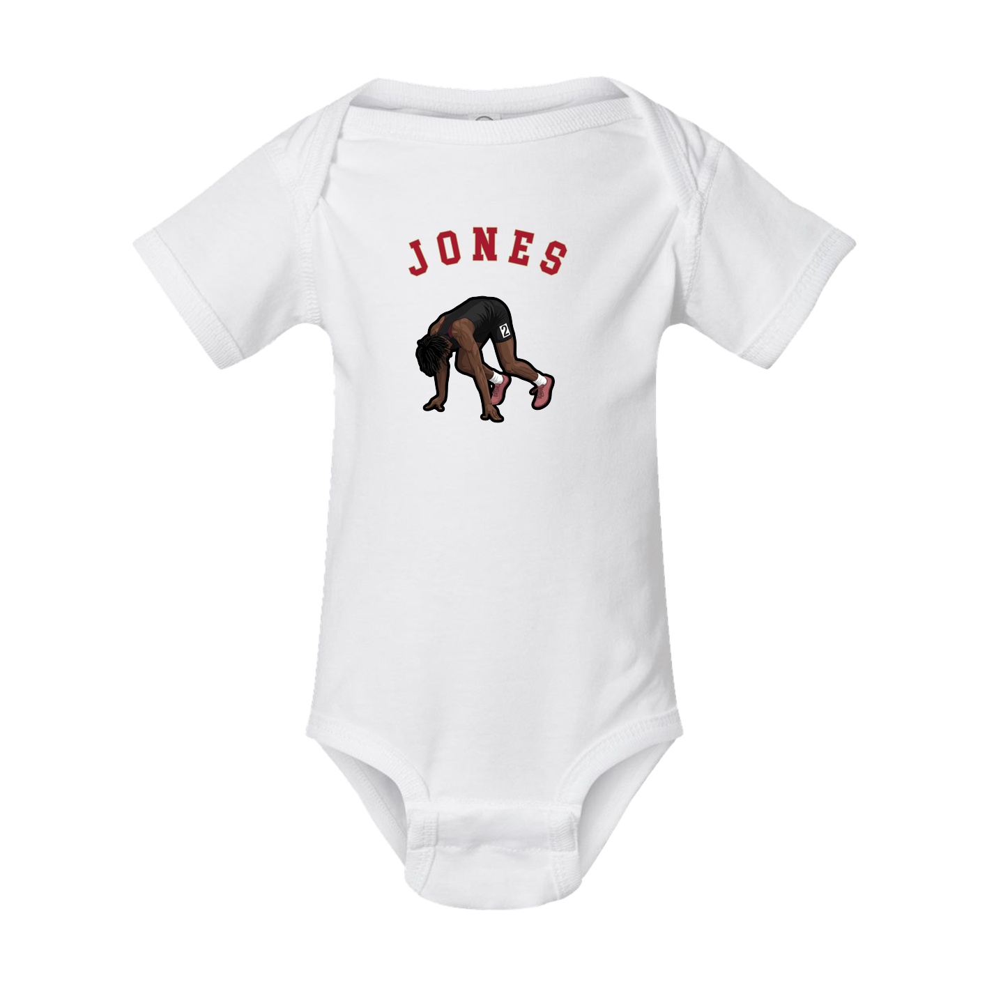 Baby Onesie — Shirsey Arch in White