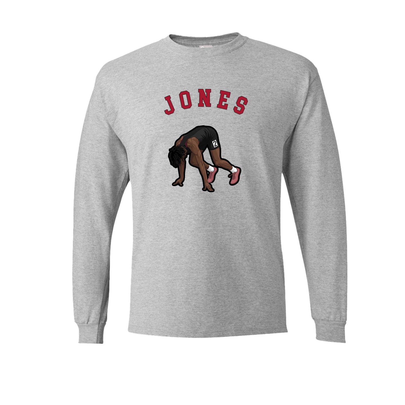 Long Sleeve Tee — Shirsey Arch in Grey