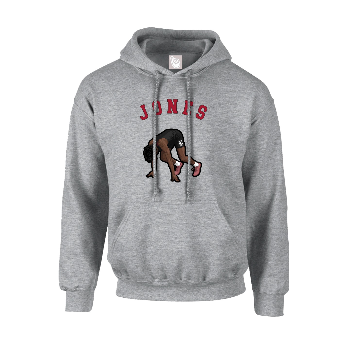 Youth Hoodie — Shirsey Arch in Grey