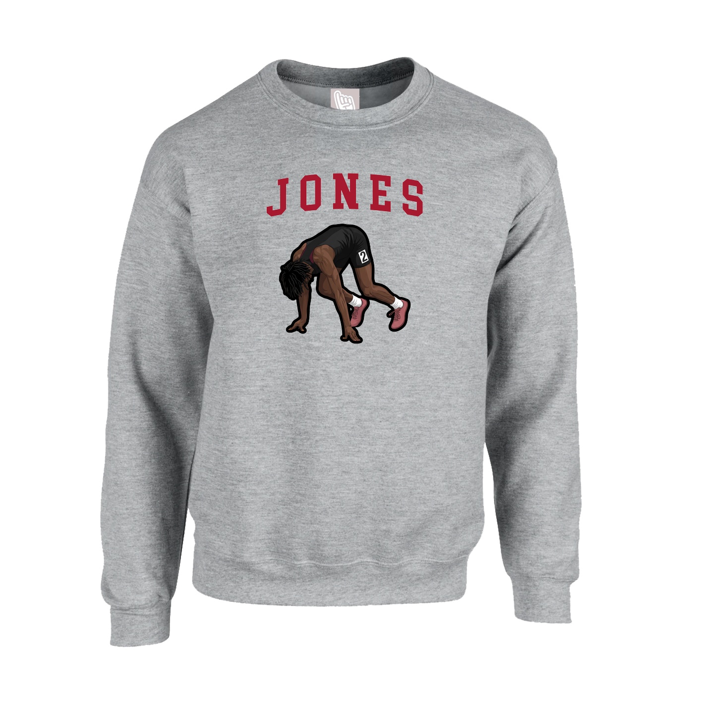 Fleece Crew — Shirsey in Grey